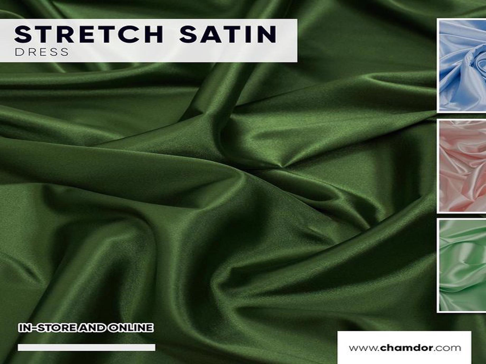 Stretch Satin polyester
