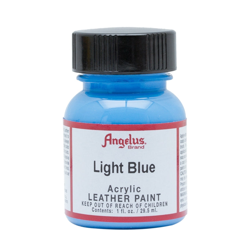 29.5ml Acrylic Leather Paint Light Blue