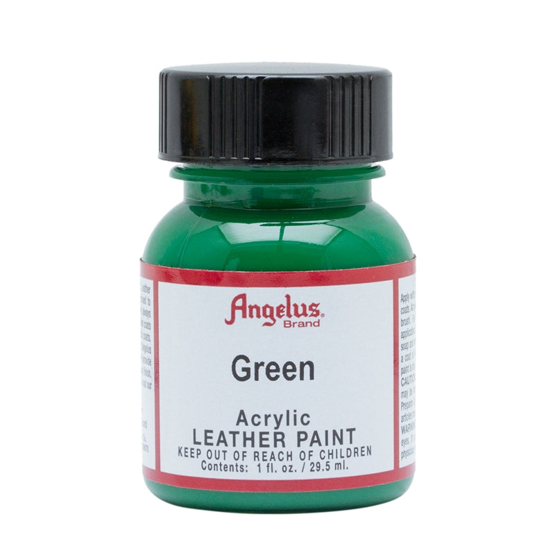 29.5ml Acrylic Leather Paint Green