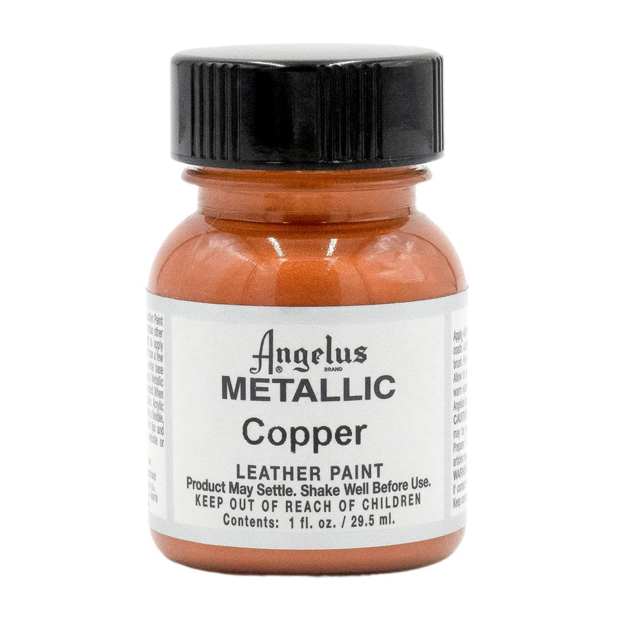 29.5ml Metallic Leather Paint Copper