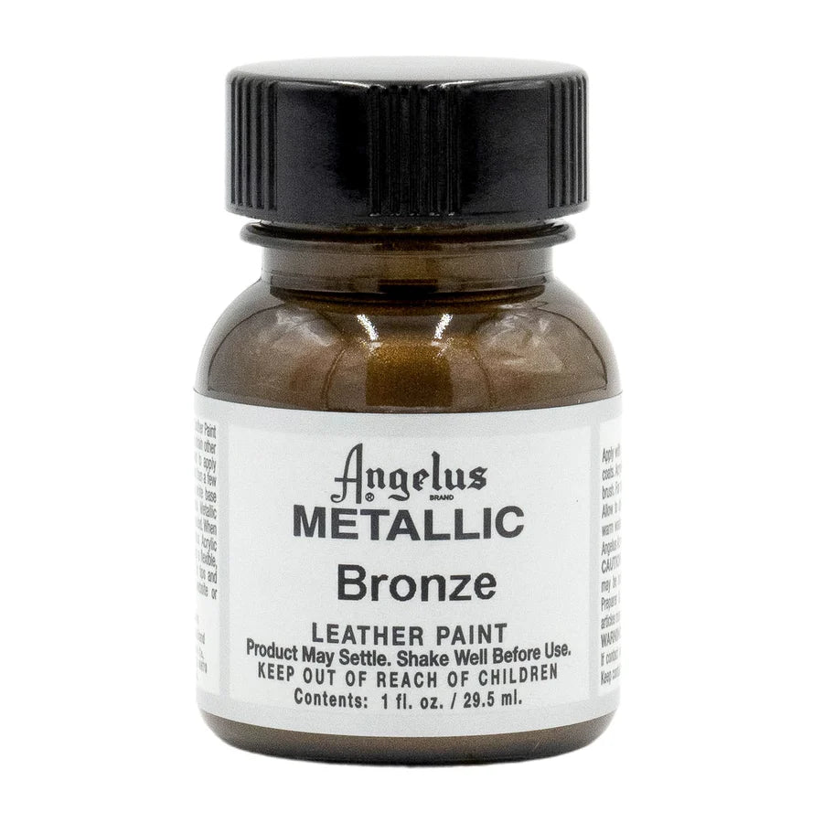 29.5ml Metallic Leather Paint Bronze