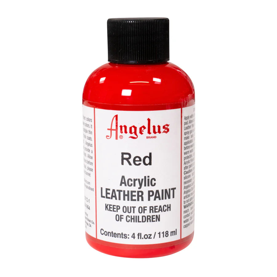 118ml Acrylic Leather Paint Red