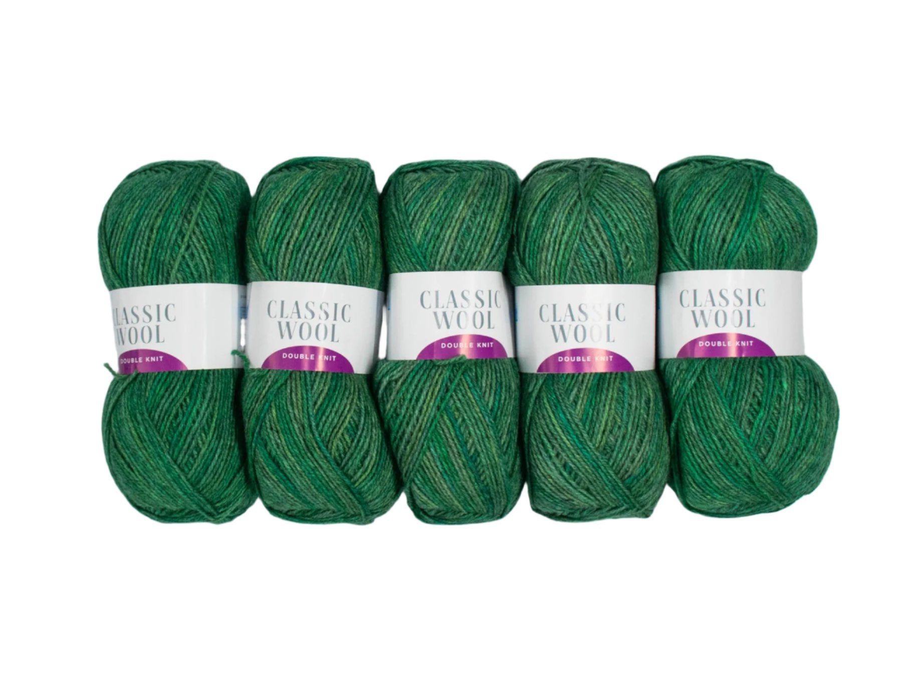 100g 5PC Classic Wool Dk Print Greenwich