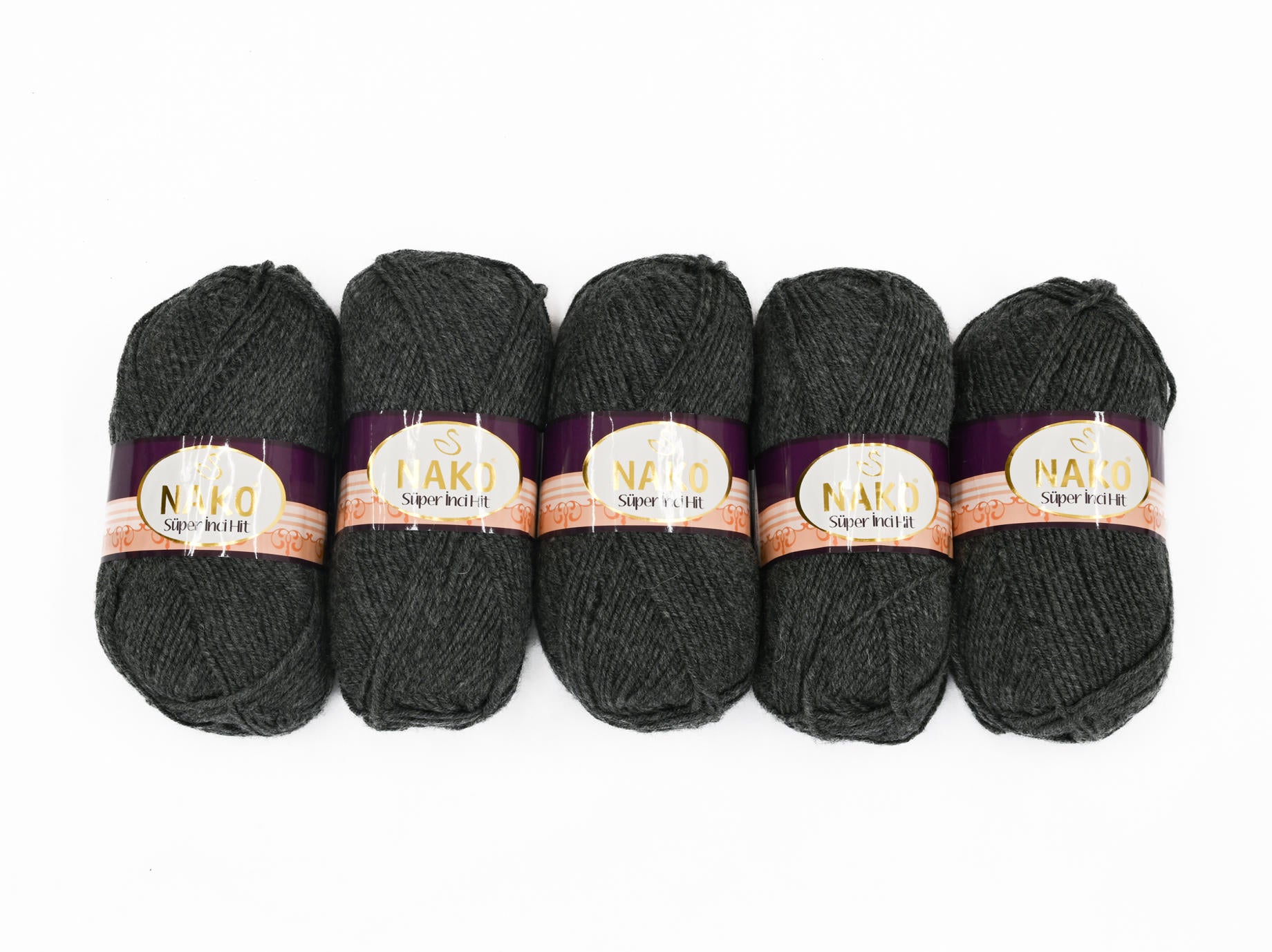 100g 5PC Nako Super Inci Hit Double Knit