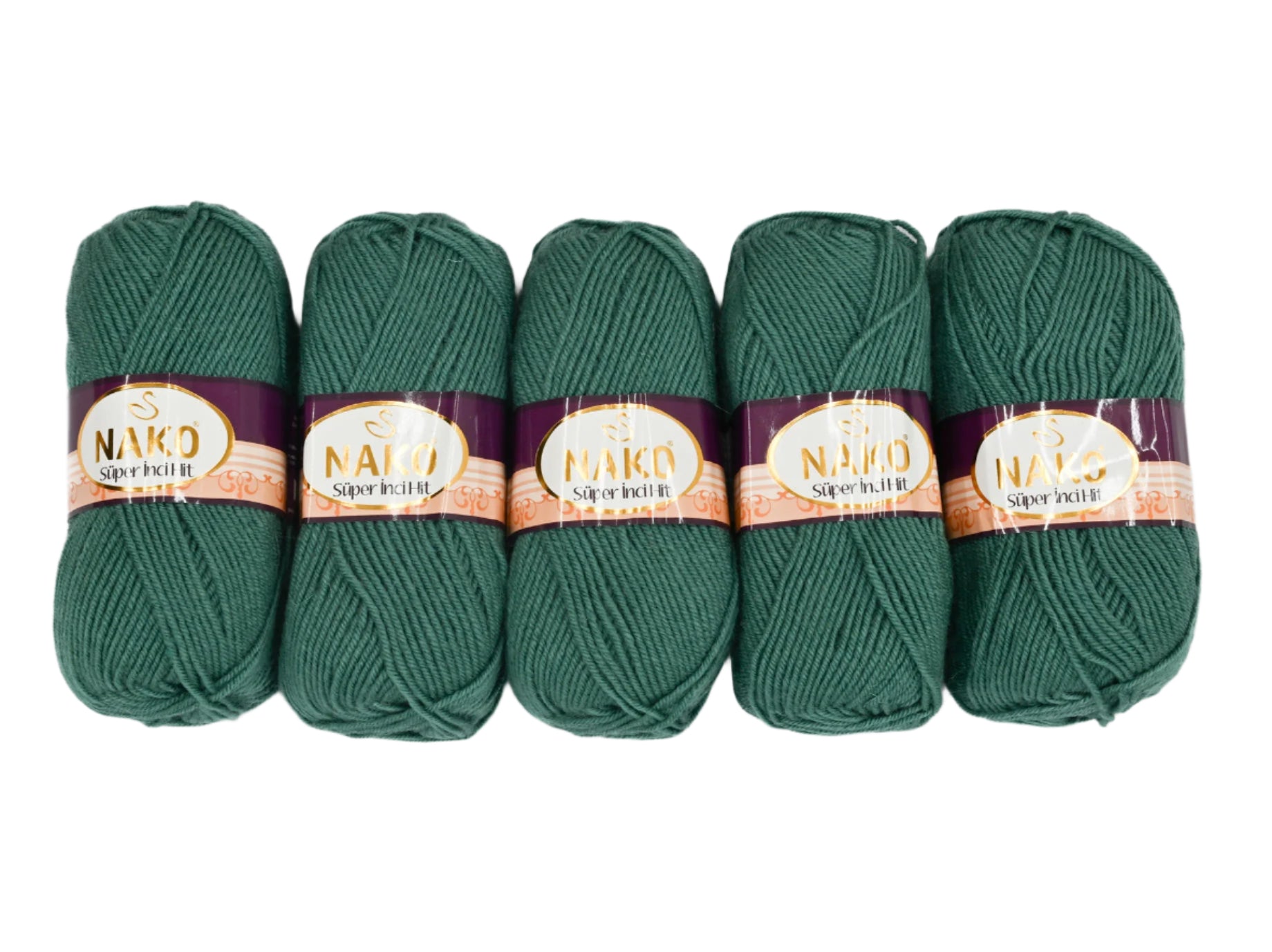 100g 5PC Nako Super Inci Hit Double Knit