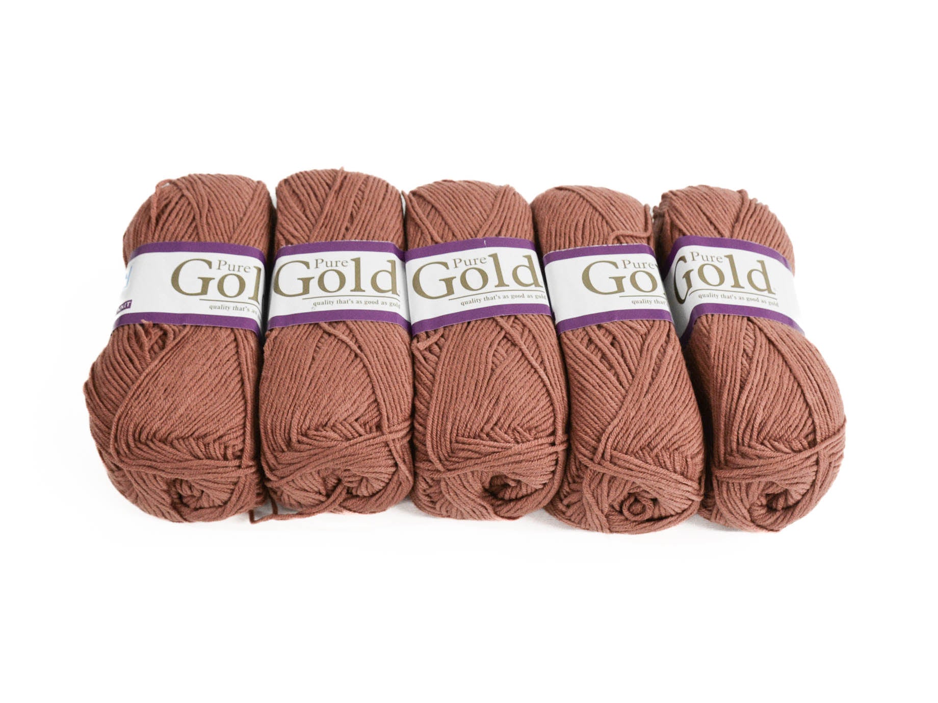 100G 5Pc Pure Gold Dk Chestnut