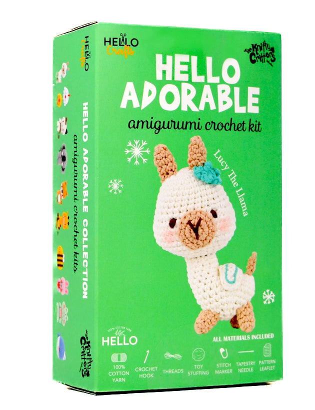 Hello Adorable Amigurumi Crochet Kit