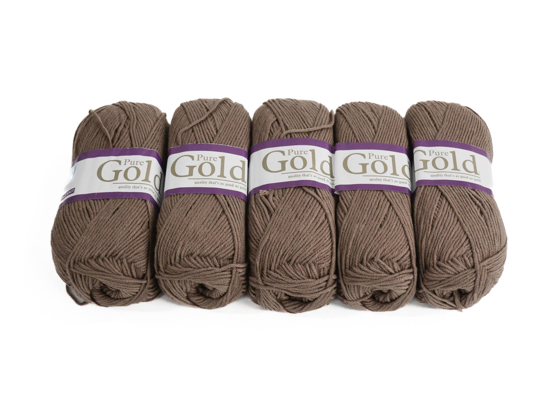 100G 5Pc Pure Gold Dk Hazelnut