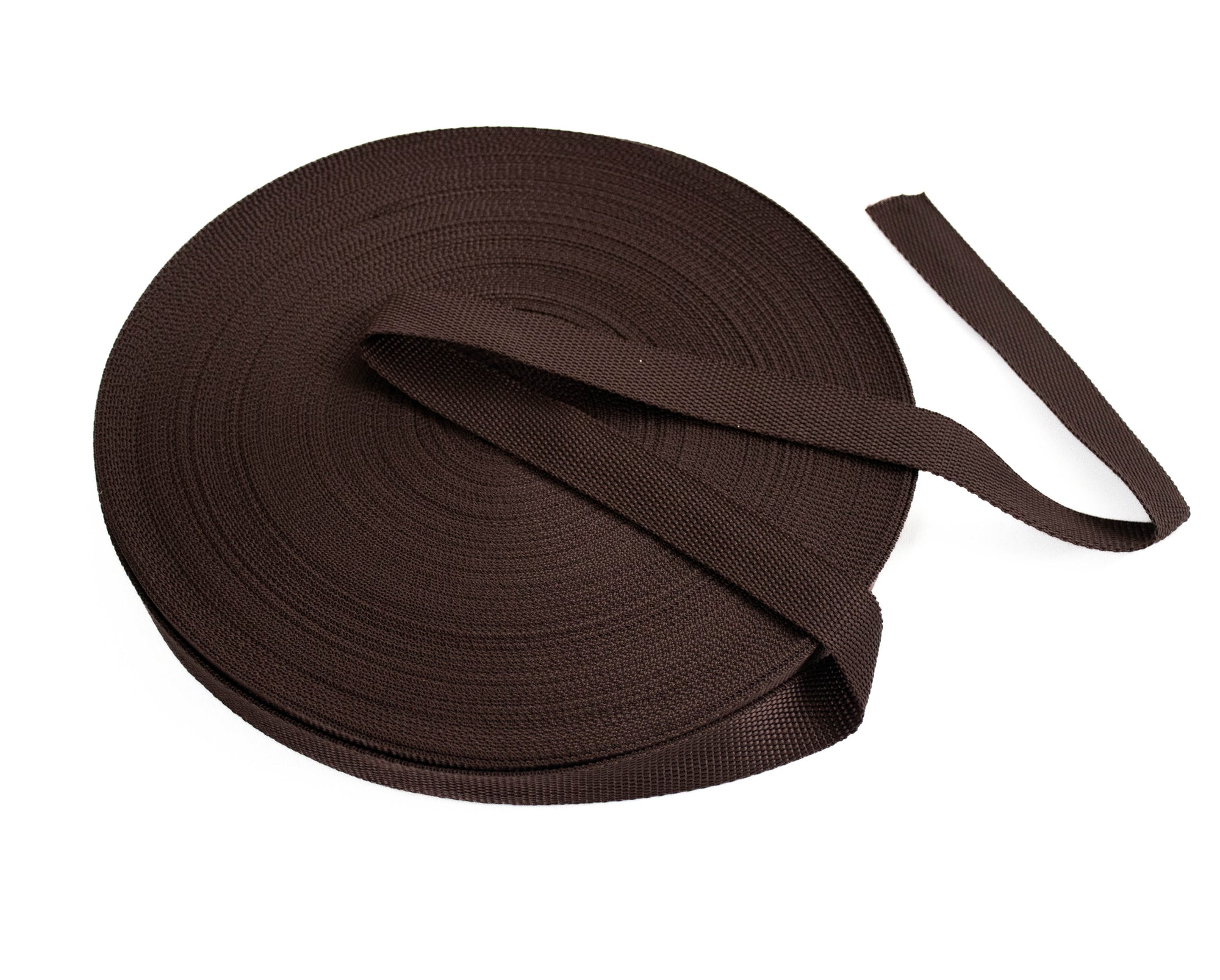 Polyprop Webbing Brown