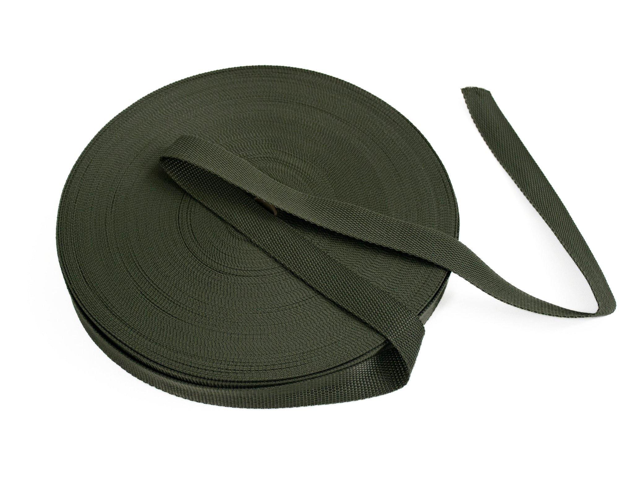 Polyprop Webbing Militery Green