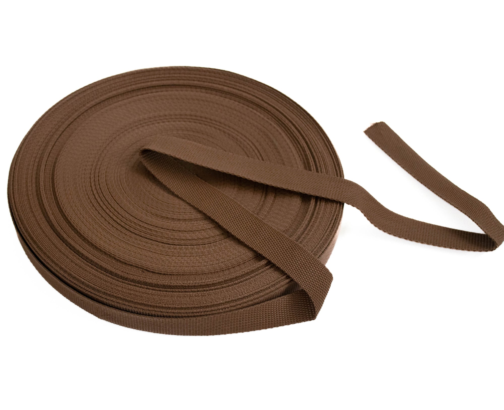 Polyprop Webbing Brown