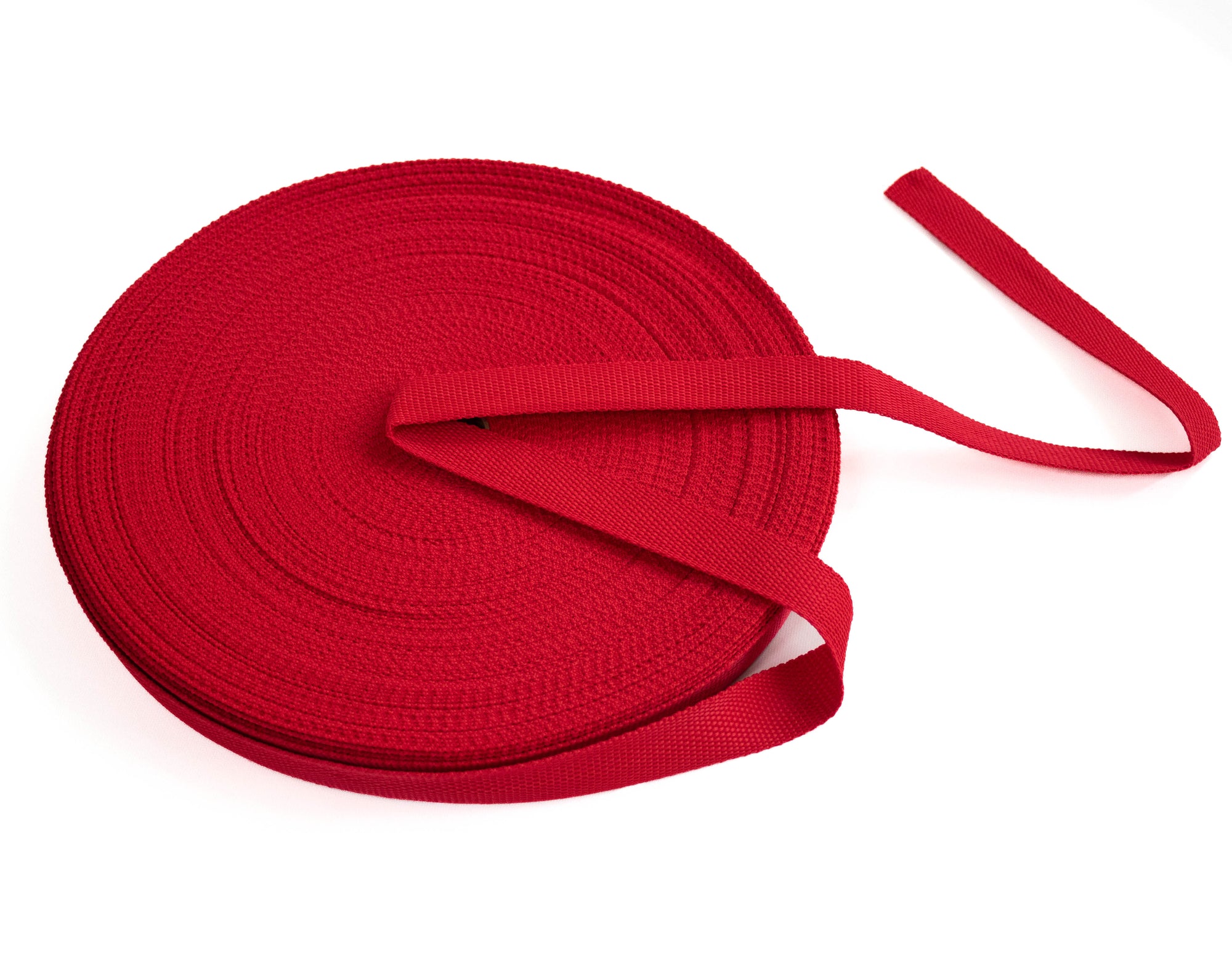 Polyprop Webbing Red