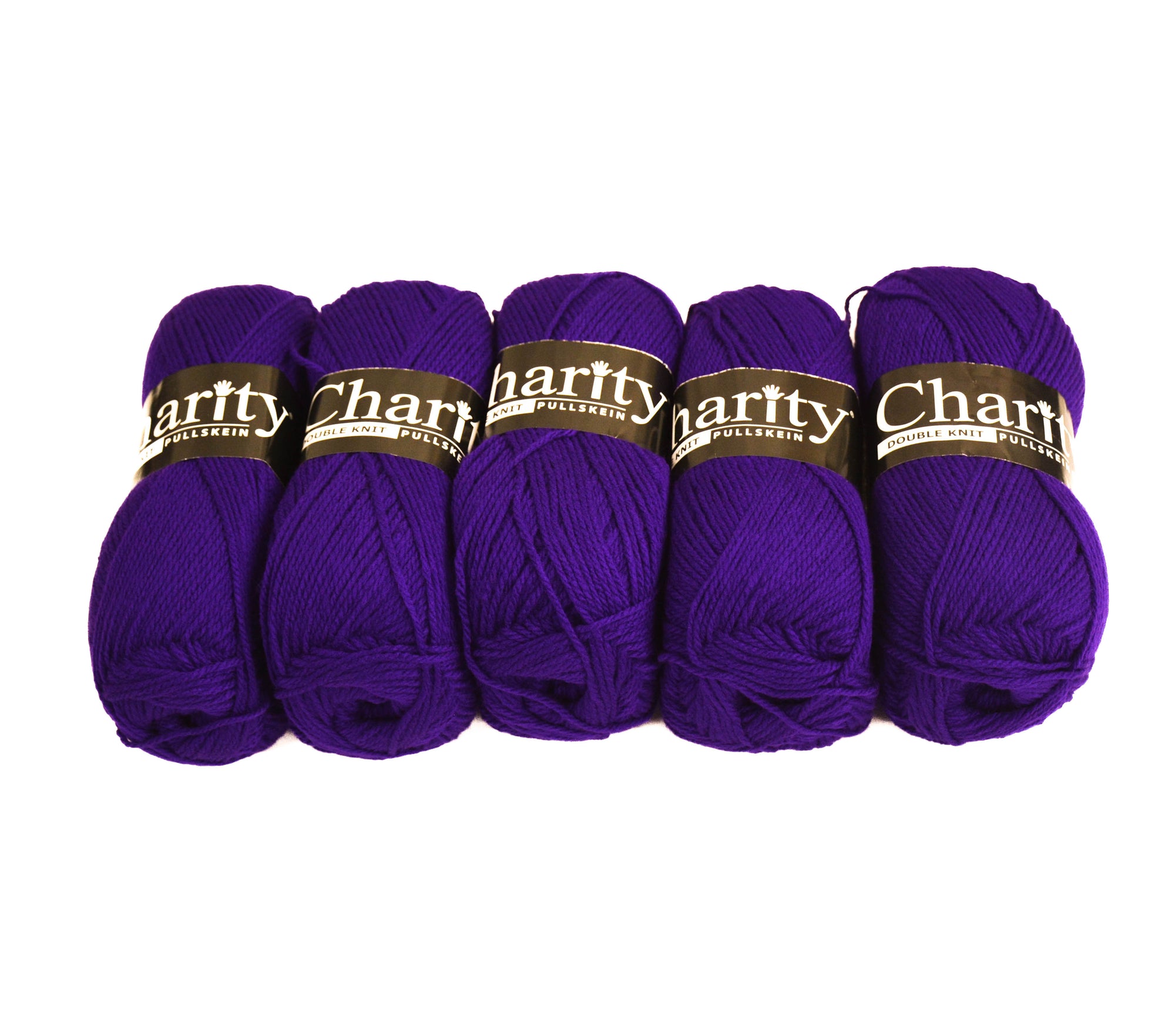 100G 5Pc Charity Dk Wool Regal