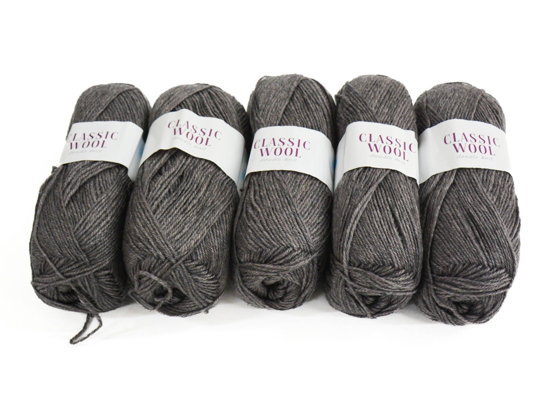 100G 5Pc Classic Wool Dk  Tombstone
