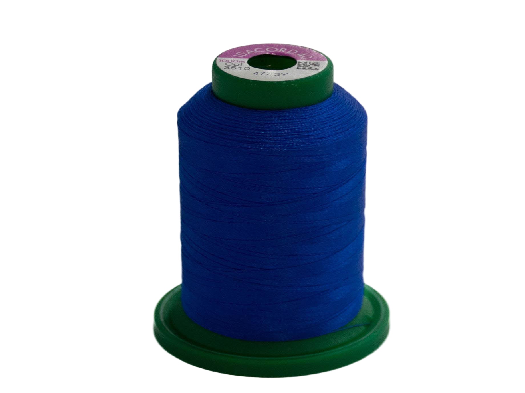 1000M Isacord Embroidery Thread Blue IC 3510