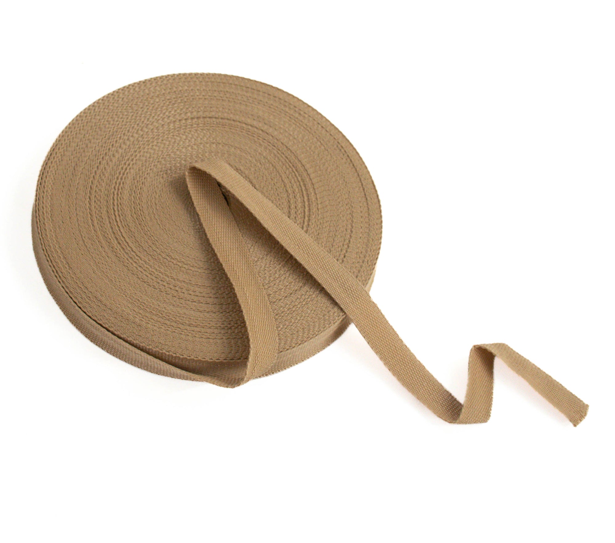 Polyprop Webbing Beige