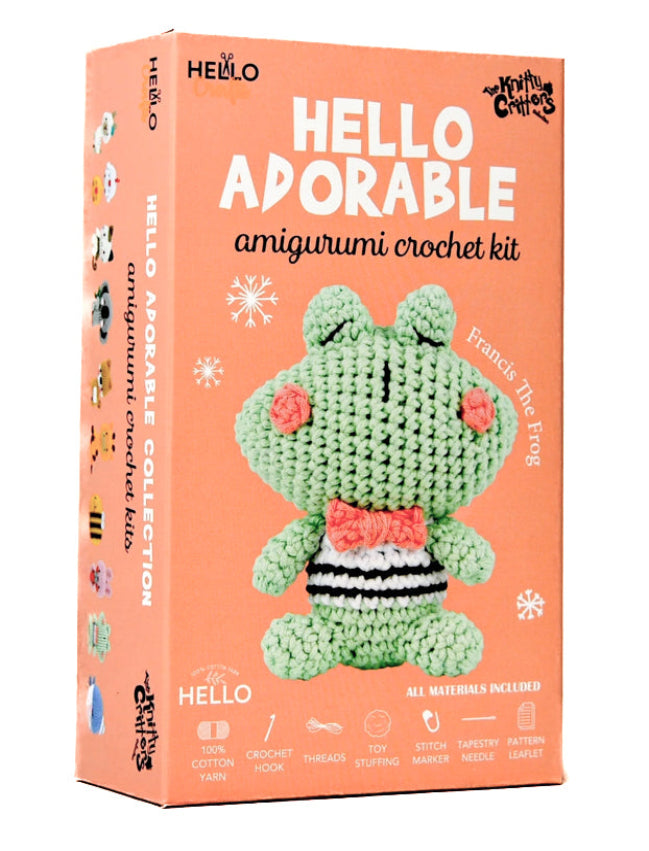 Hello Adorable Amigurumi Crochet Kit