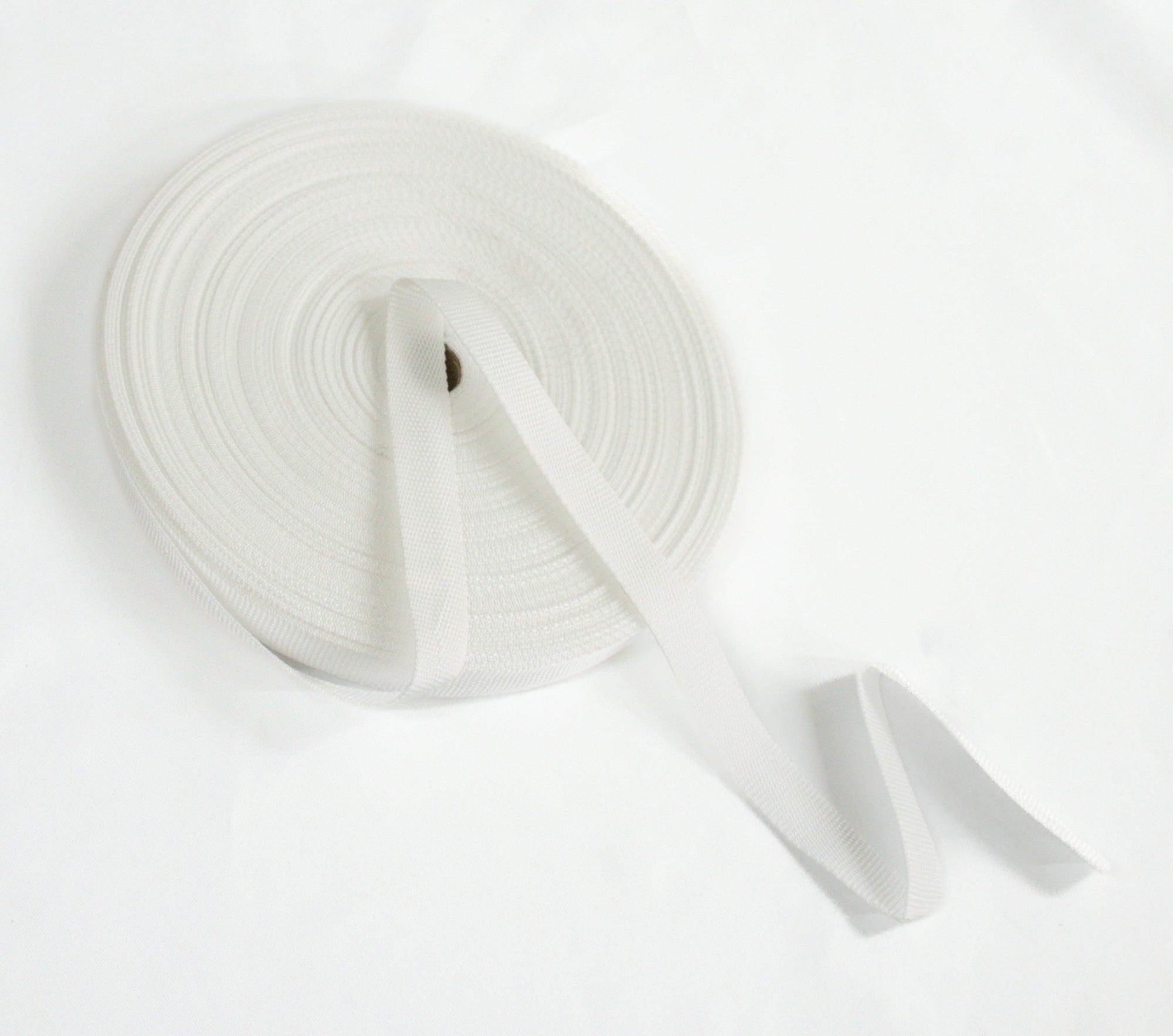 Polyprop Webbing White