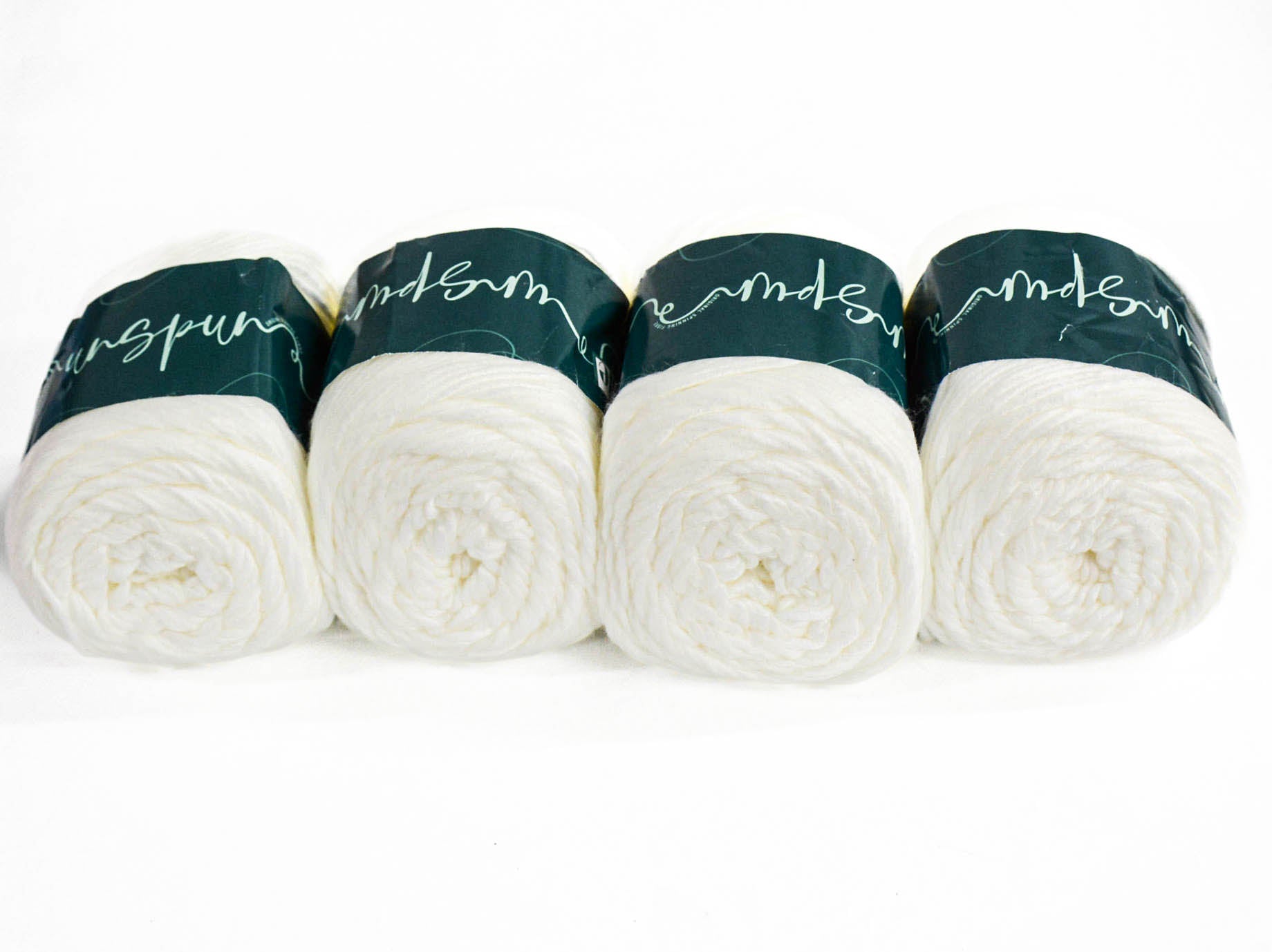 200G 4Pc Unspun White