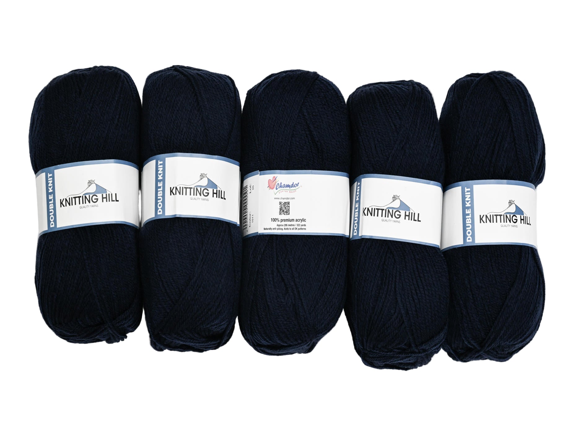 5pc 100G Knitting Hill Double Knit