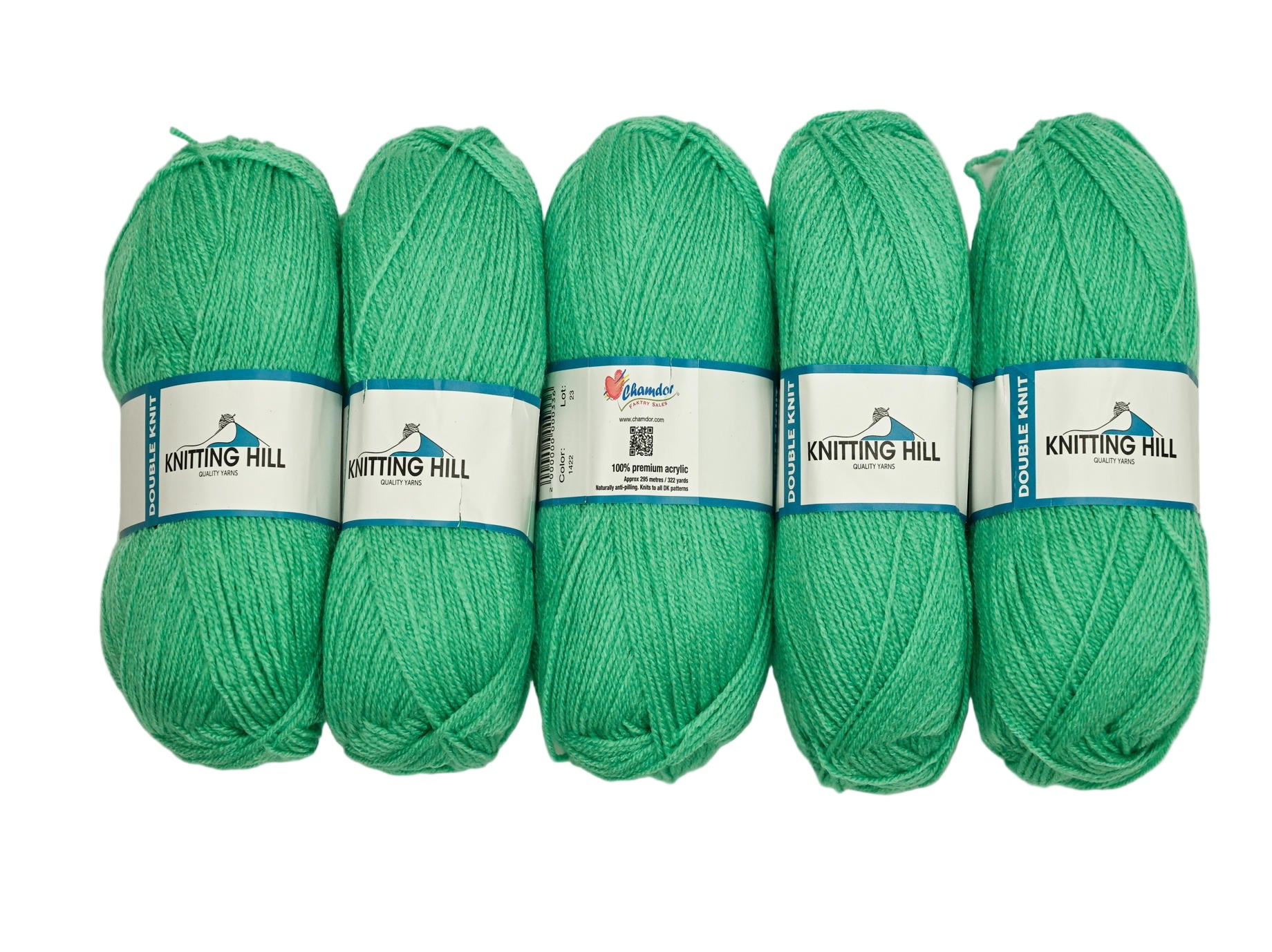 5pc 100G Knitting Hill Double Knit