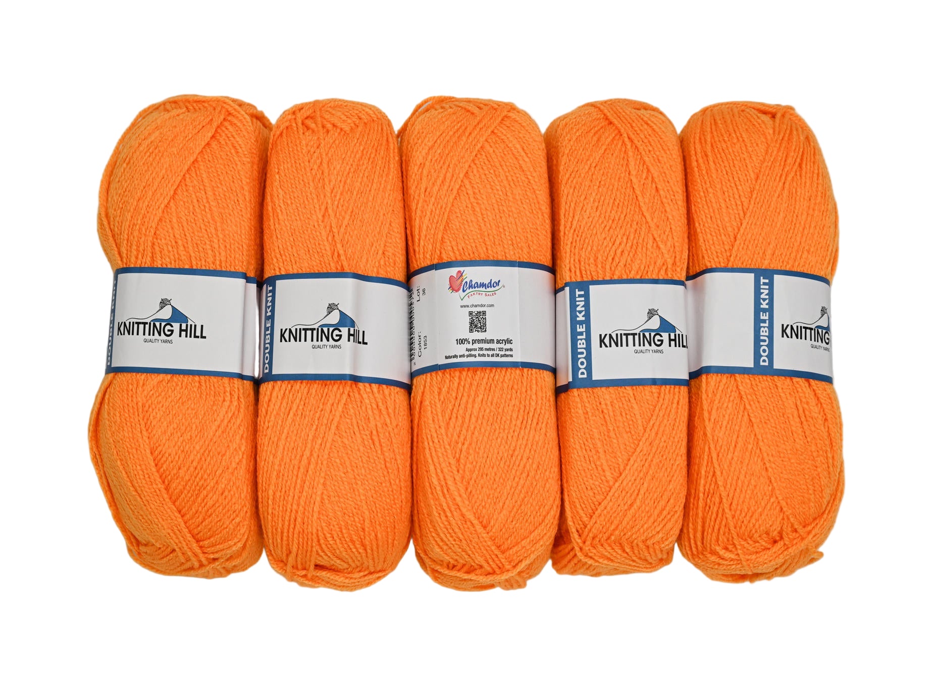 5pc 100G Knitting Hill Double Knit
