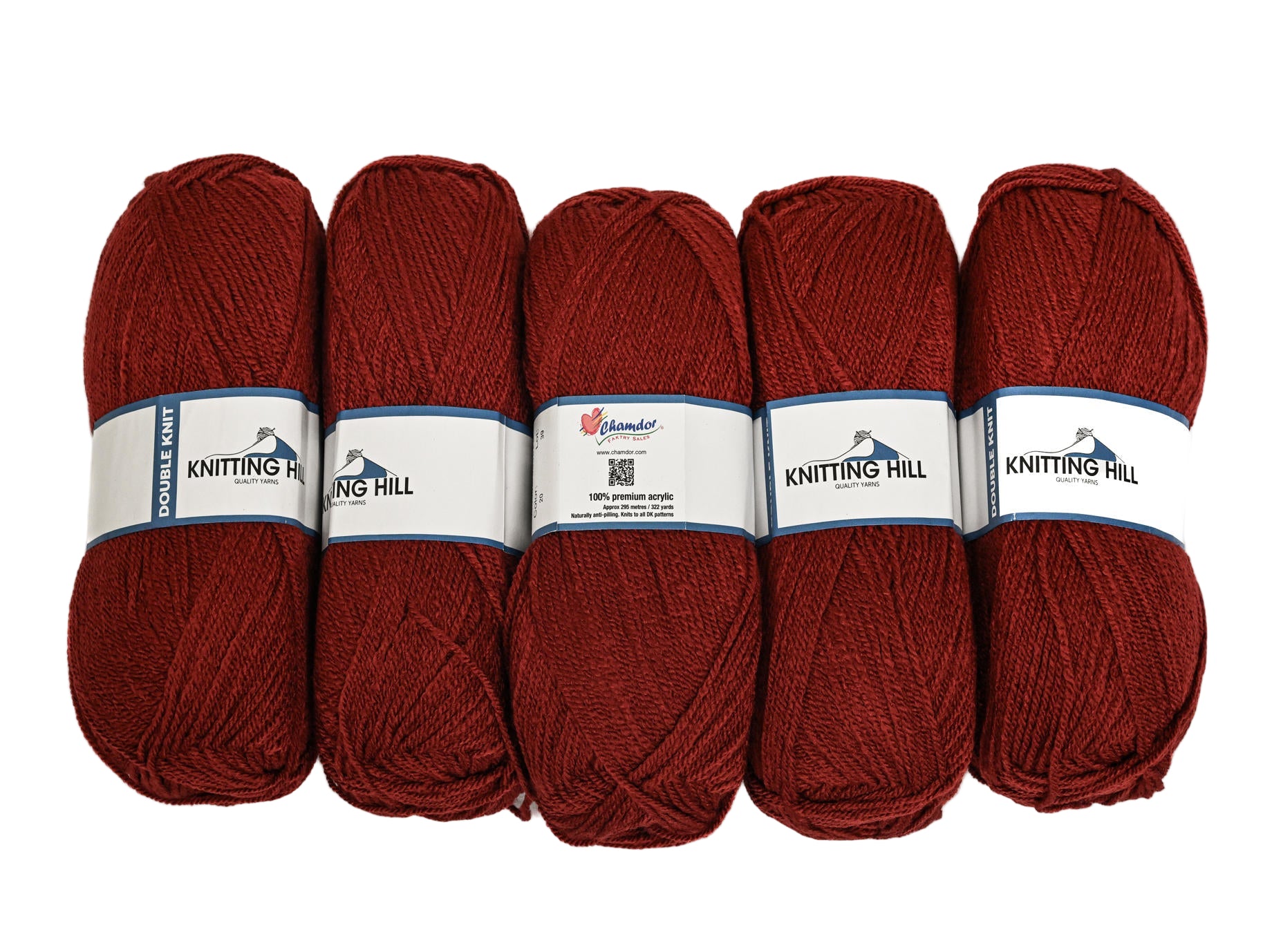 5pc 100G Knitting Hill Double Knit