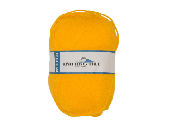 100G Knitting Hill Double Knit Yellow