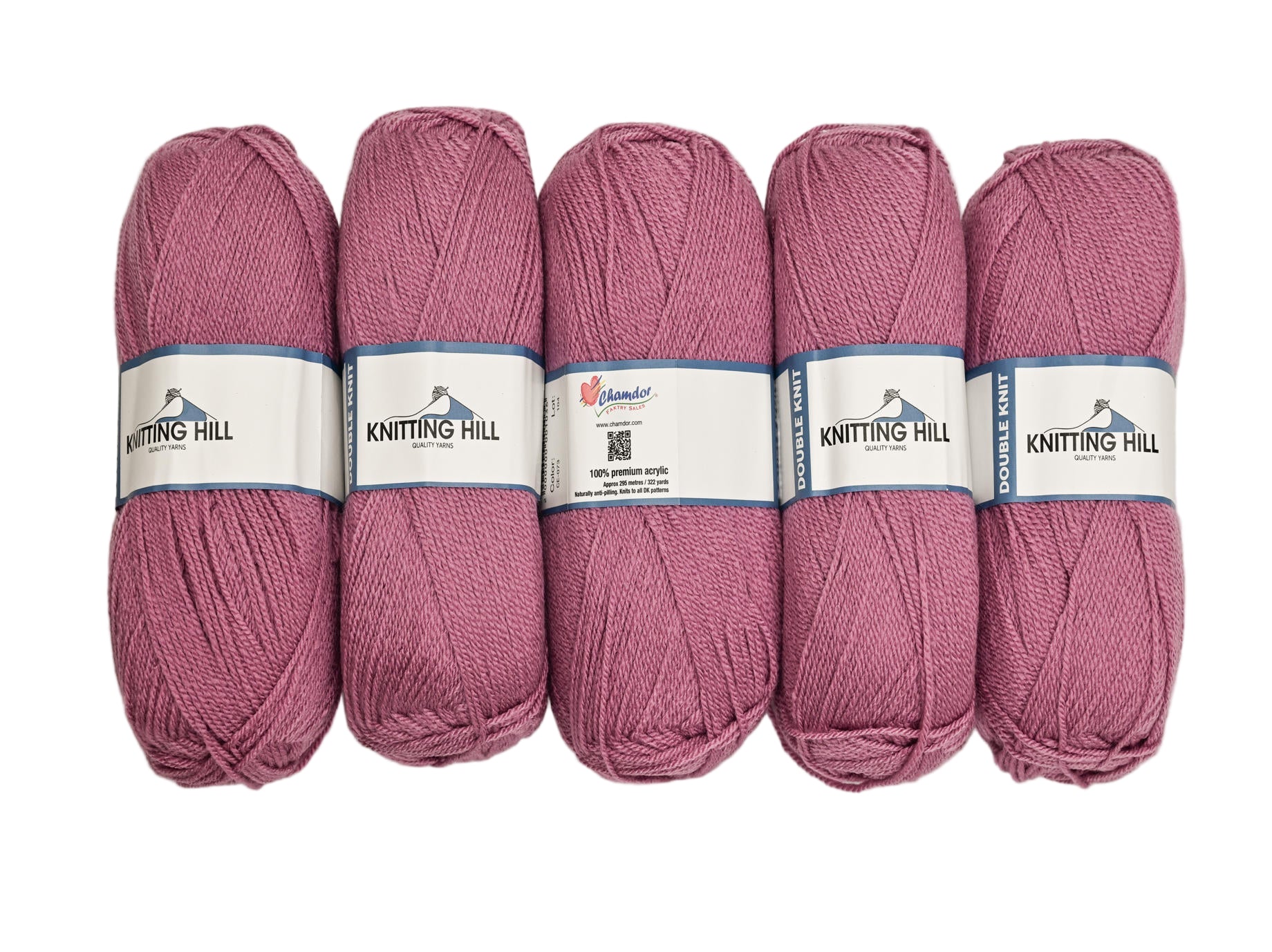 5pc 100G Knitting Hill Double Knit