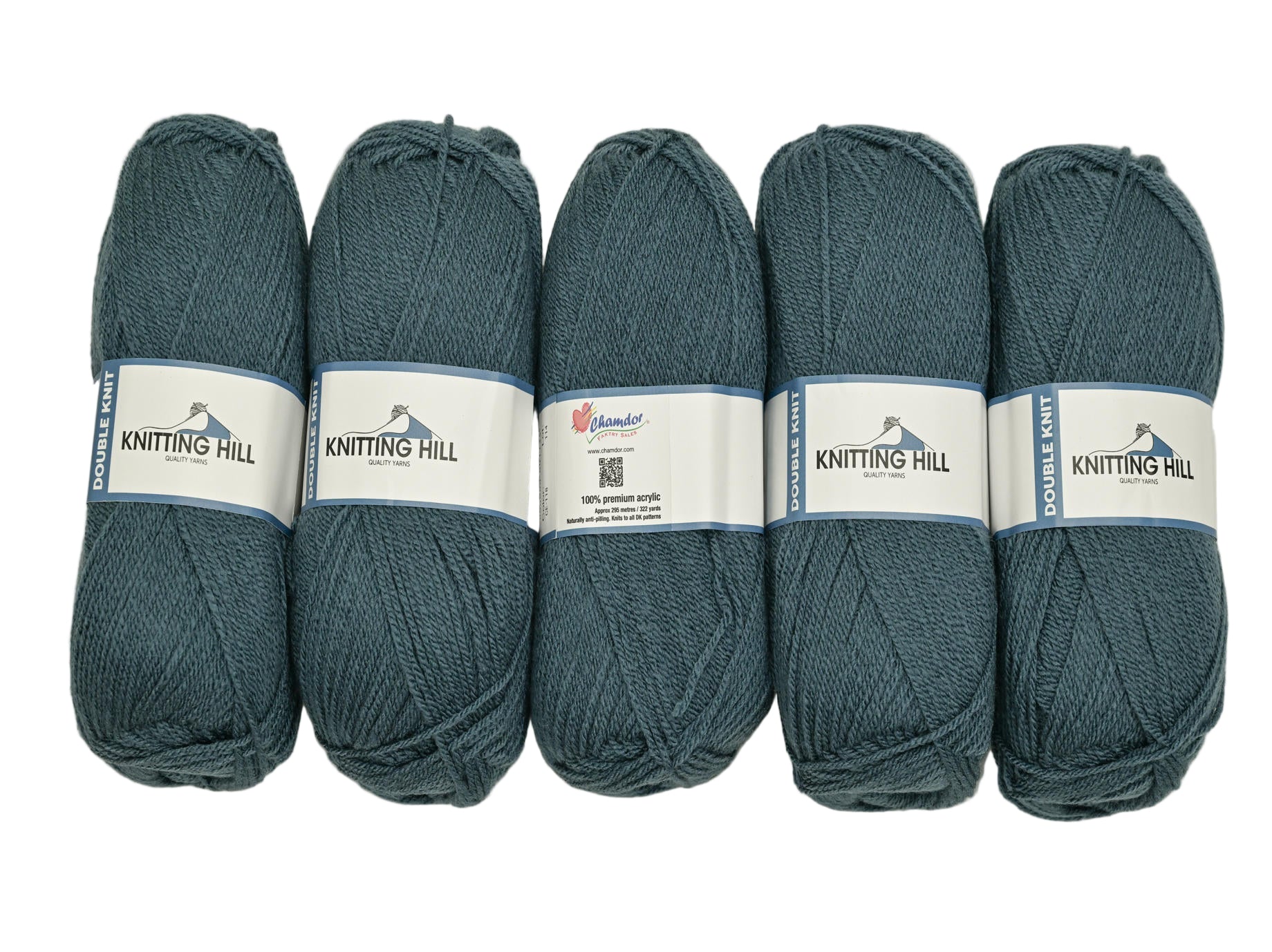 5pc 100G Knitting Hill Double Knit