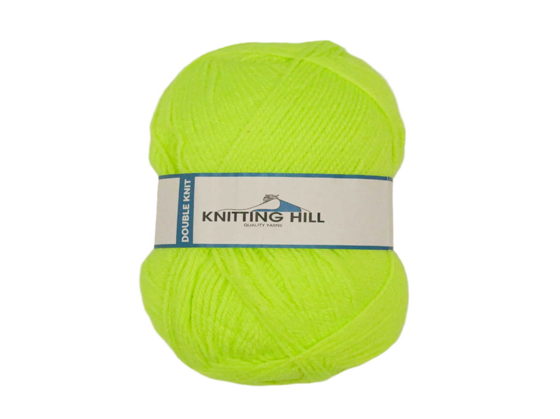 100G Knitting Hill Double Knit Neon Green