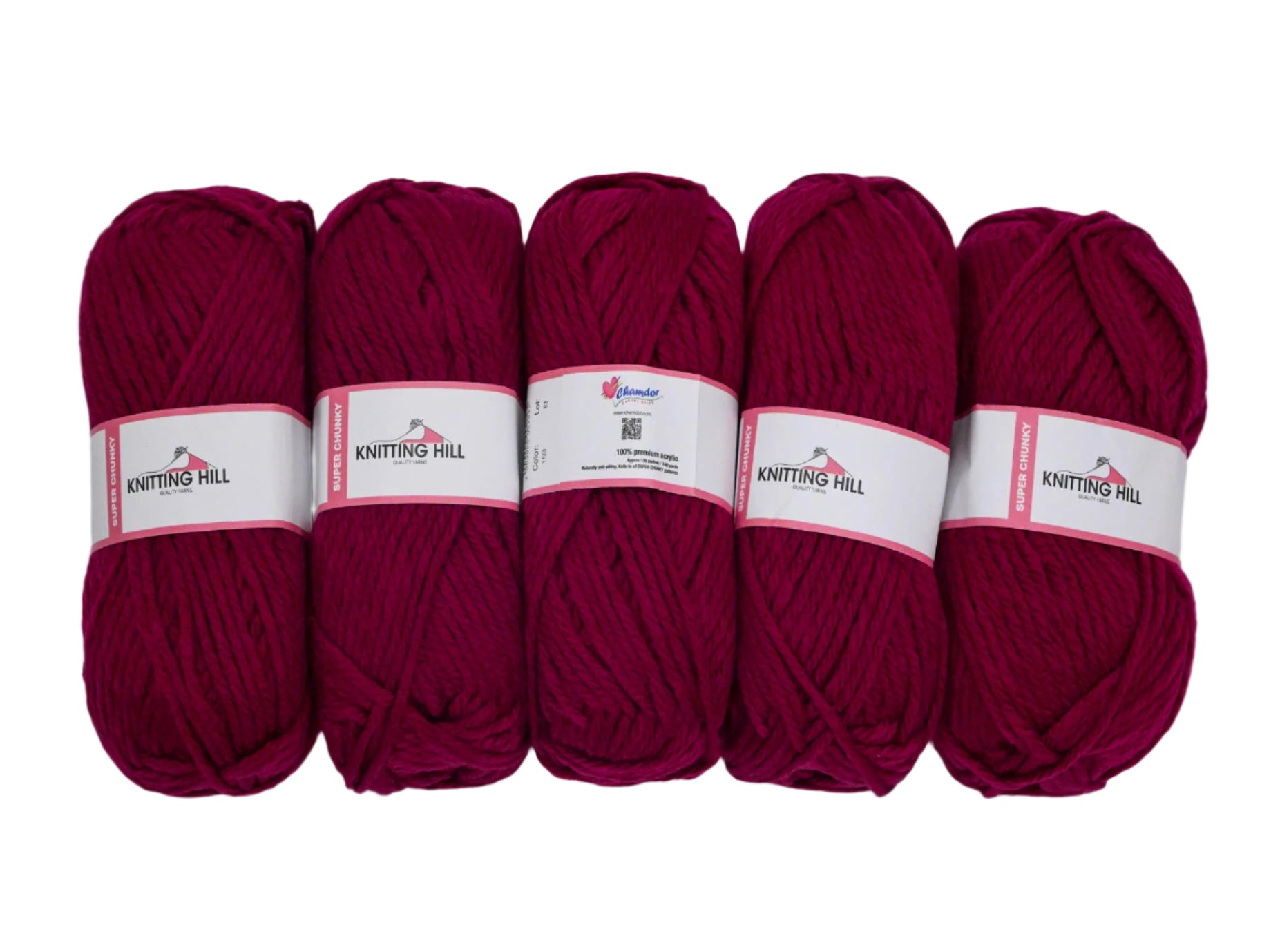 5pc 200G Knitting Hill Super Chunky