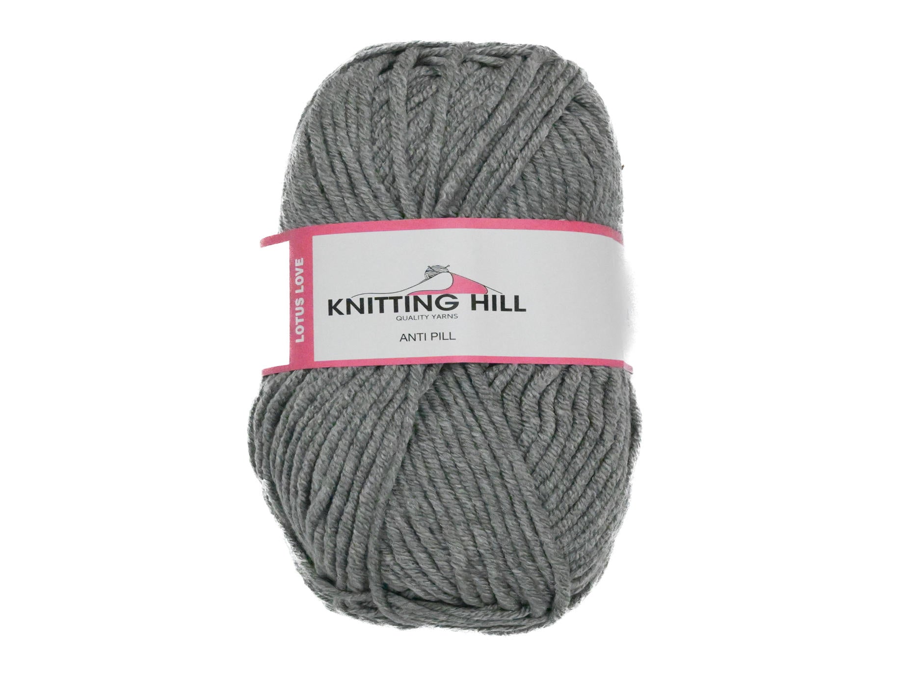100G Knitting Hill Lotus Love Light Grey