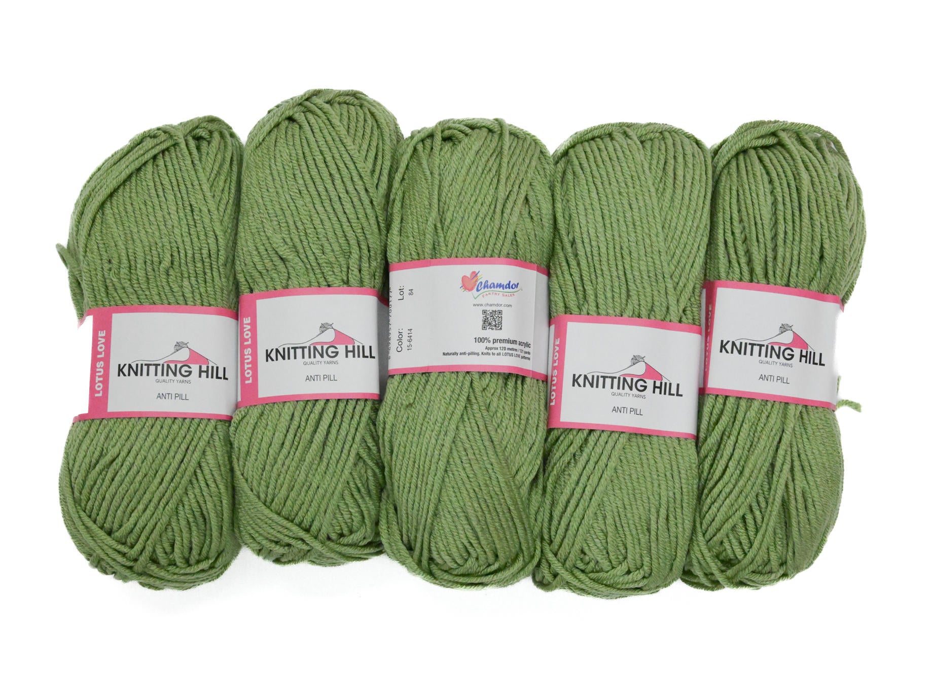 5pc 100G Knitting Hill Lotus Love Meadow