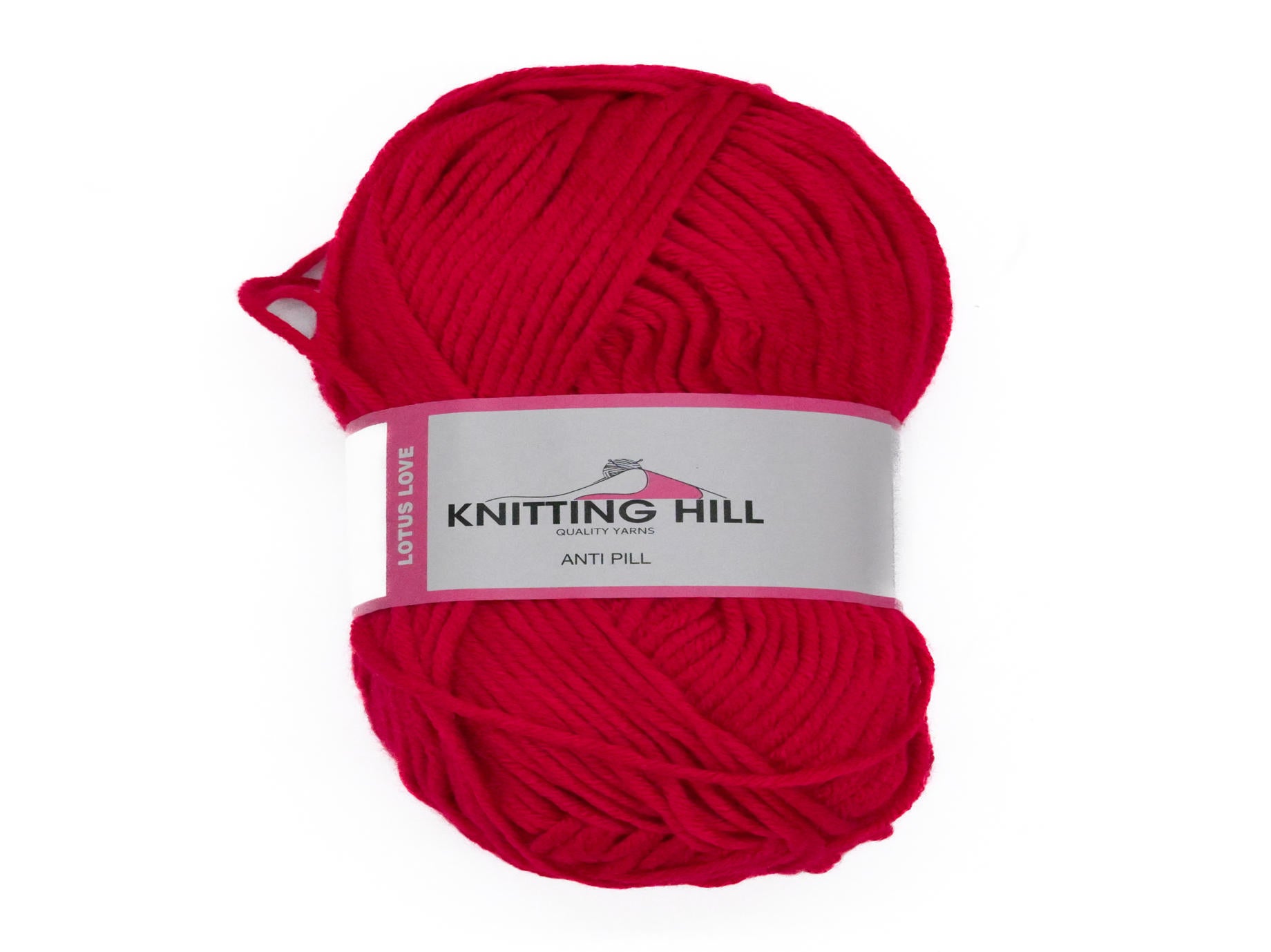 100G Knitting Hill Lotus Love Red