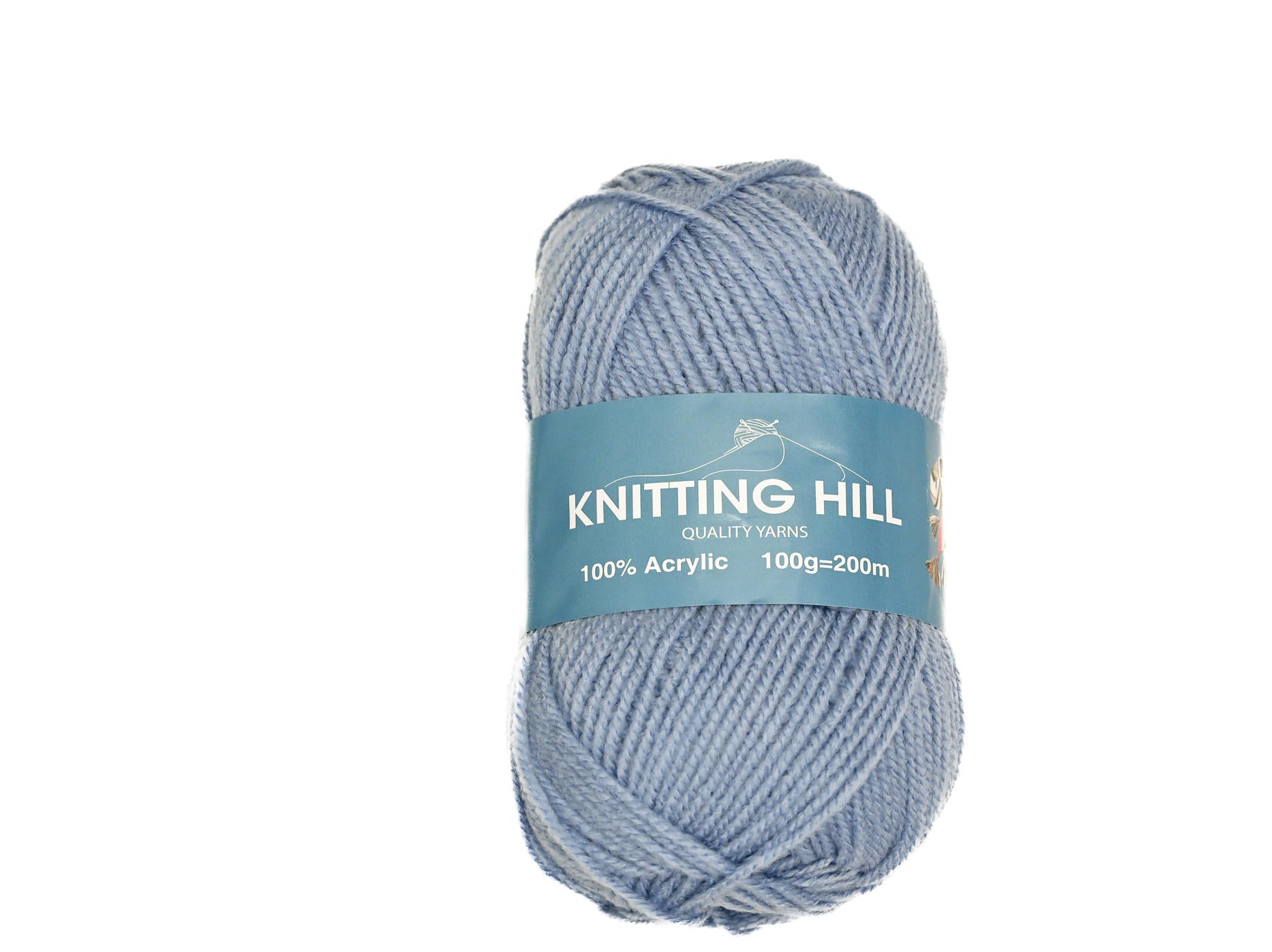 100g Knitting Hill Premier Double Knit Baby Denim