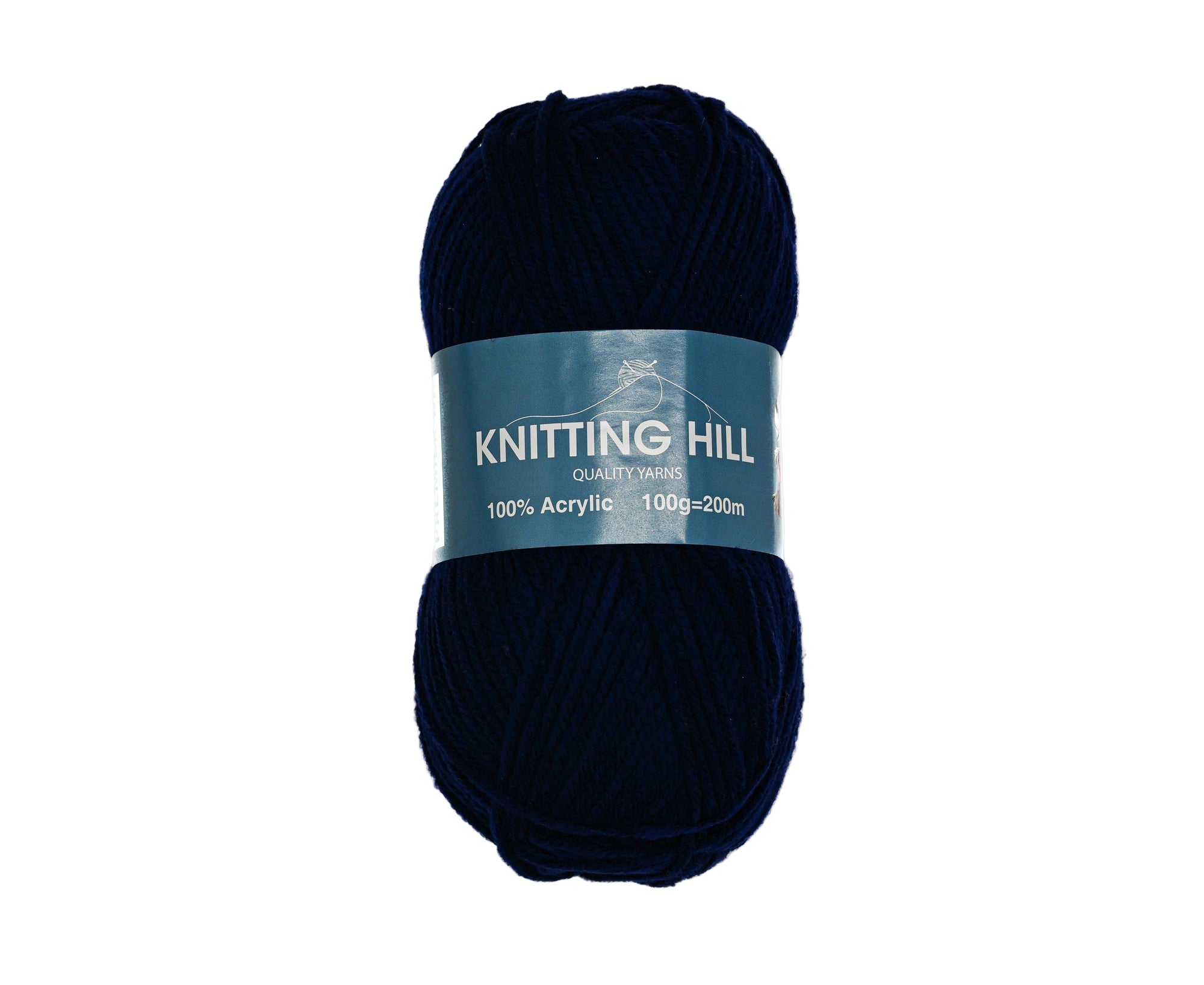 100g Knitting Hill Premier Double Knit Navy Blue