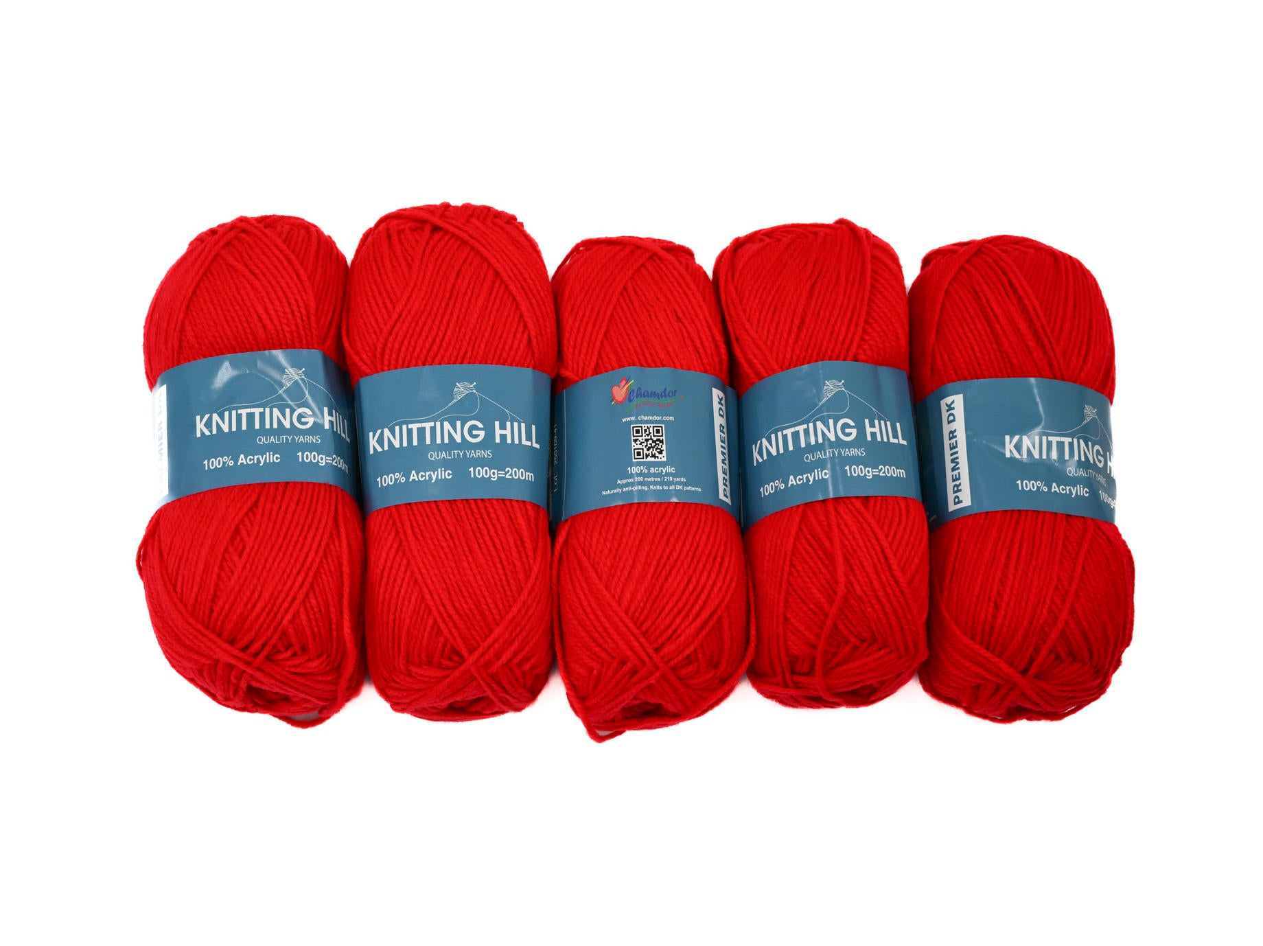 5pc 100g Knitting Hill Premier Double Knit Matador
