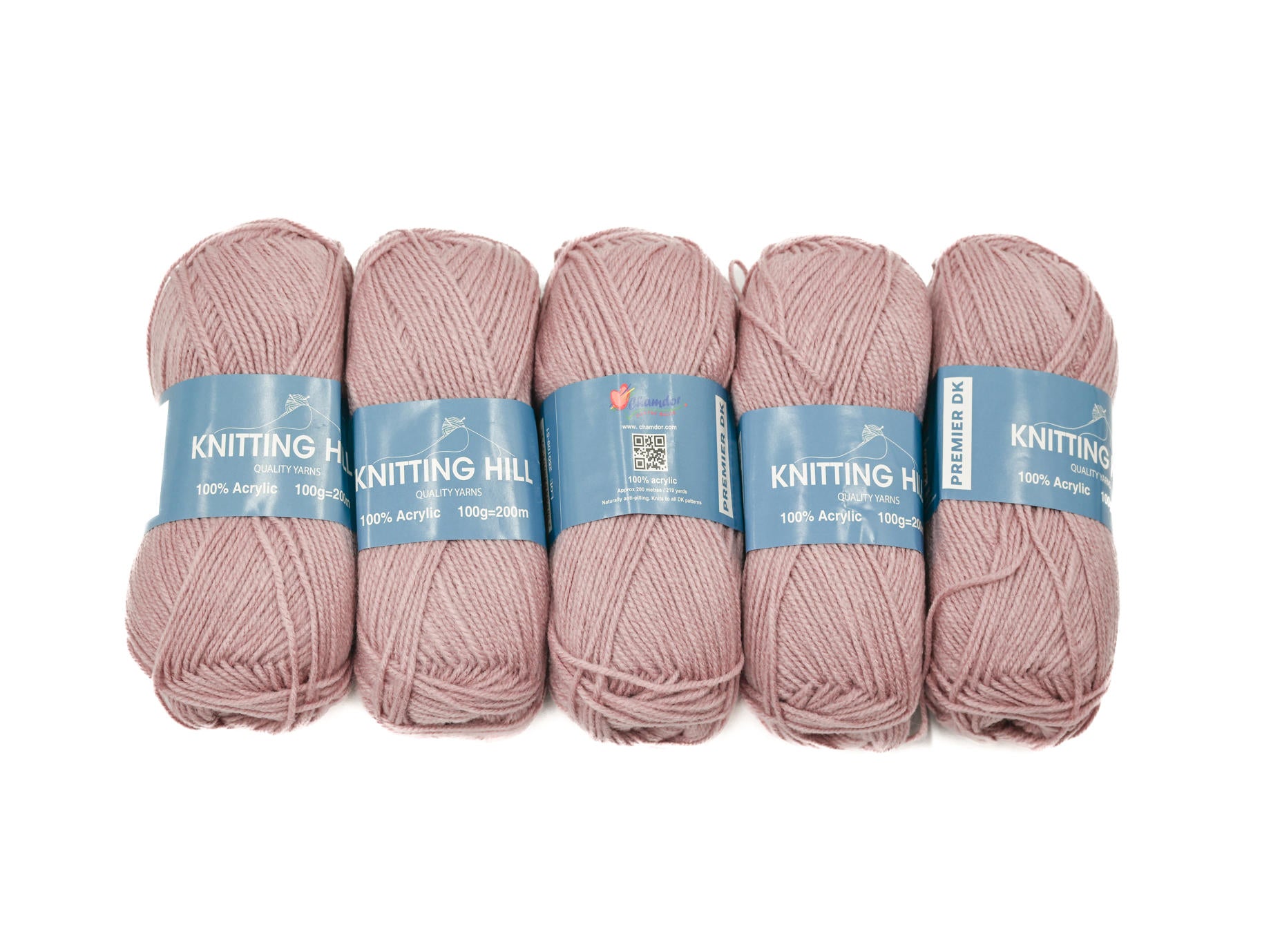 5pc 100g Knitting Hill Premier Double Knit Cider