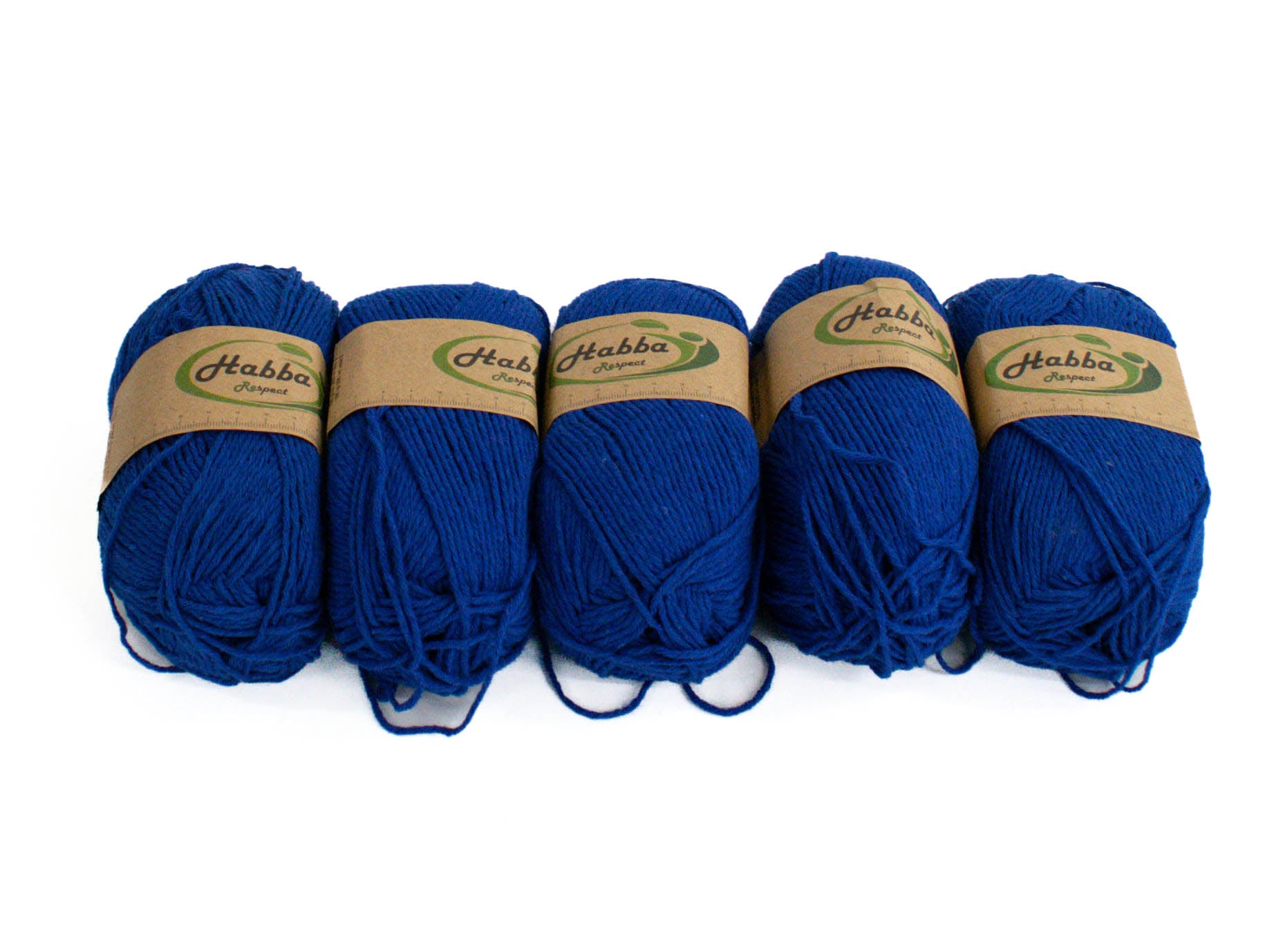 100G 5Pc Habba Wool Double Knit Royal Blue