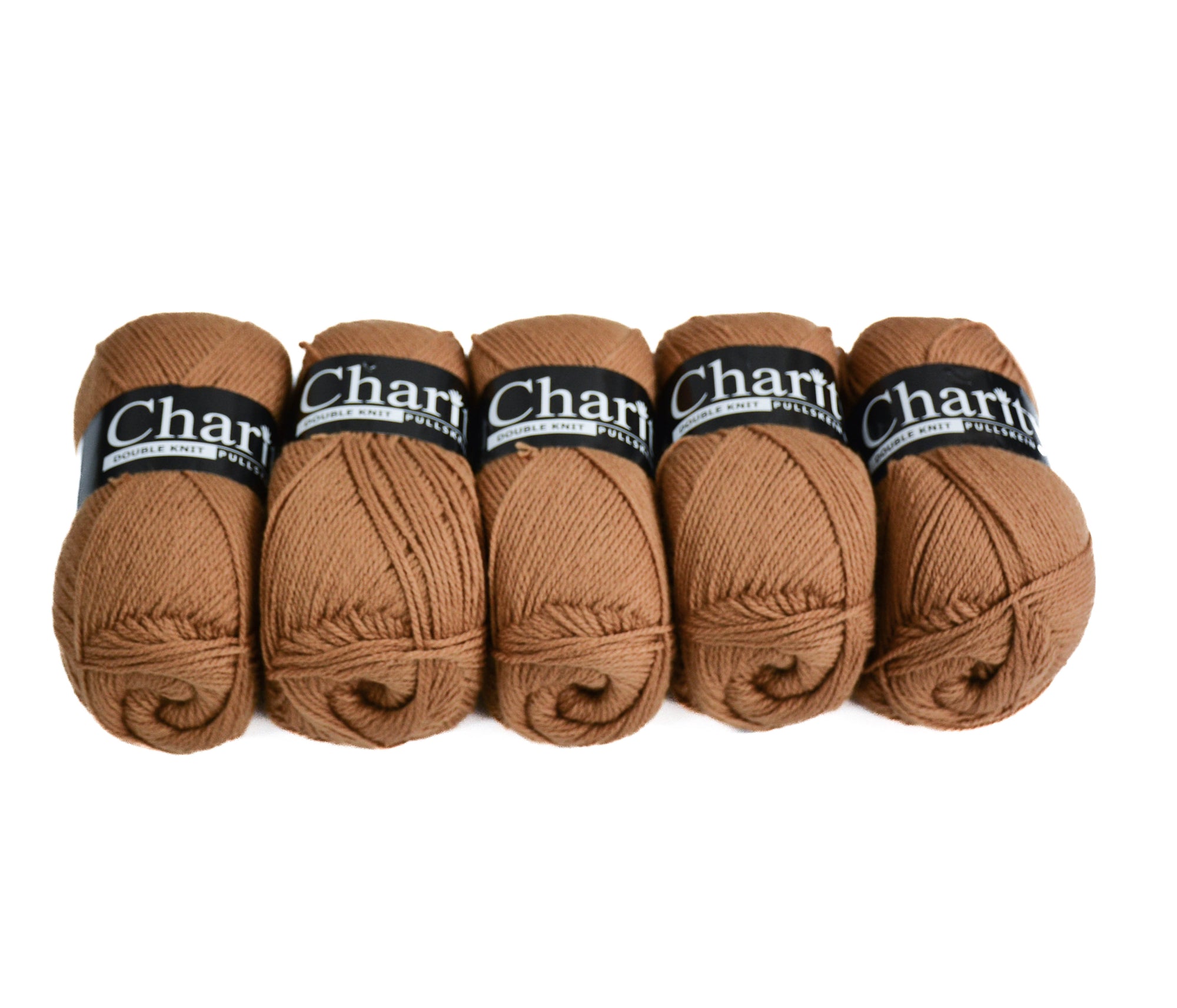 100G 5Pc Charity Dk Wool Camel