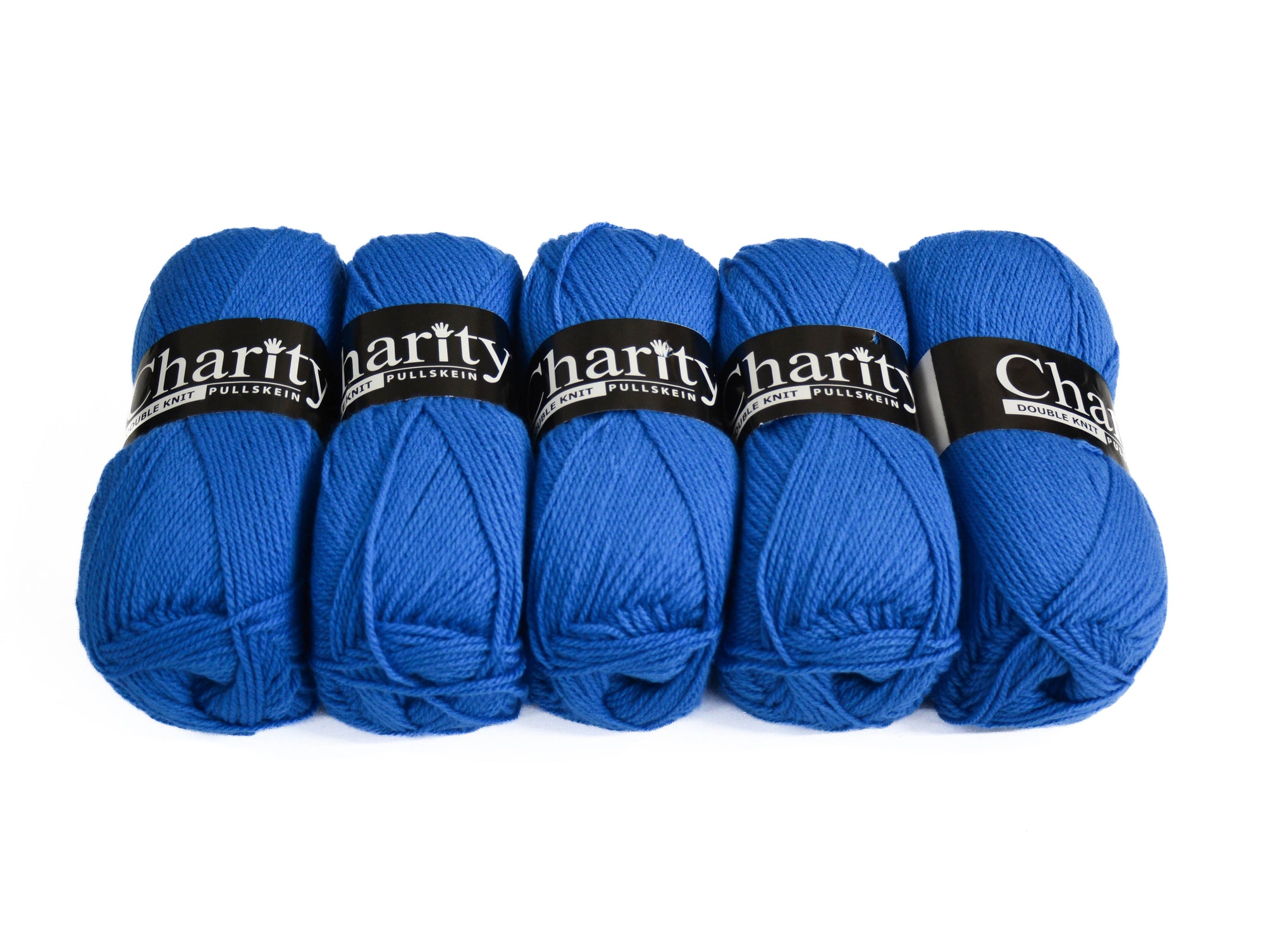 100G 5Pc Charity Dk Wool Saxe Blue