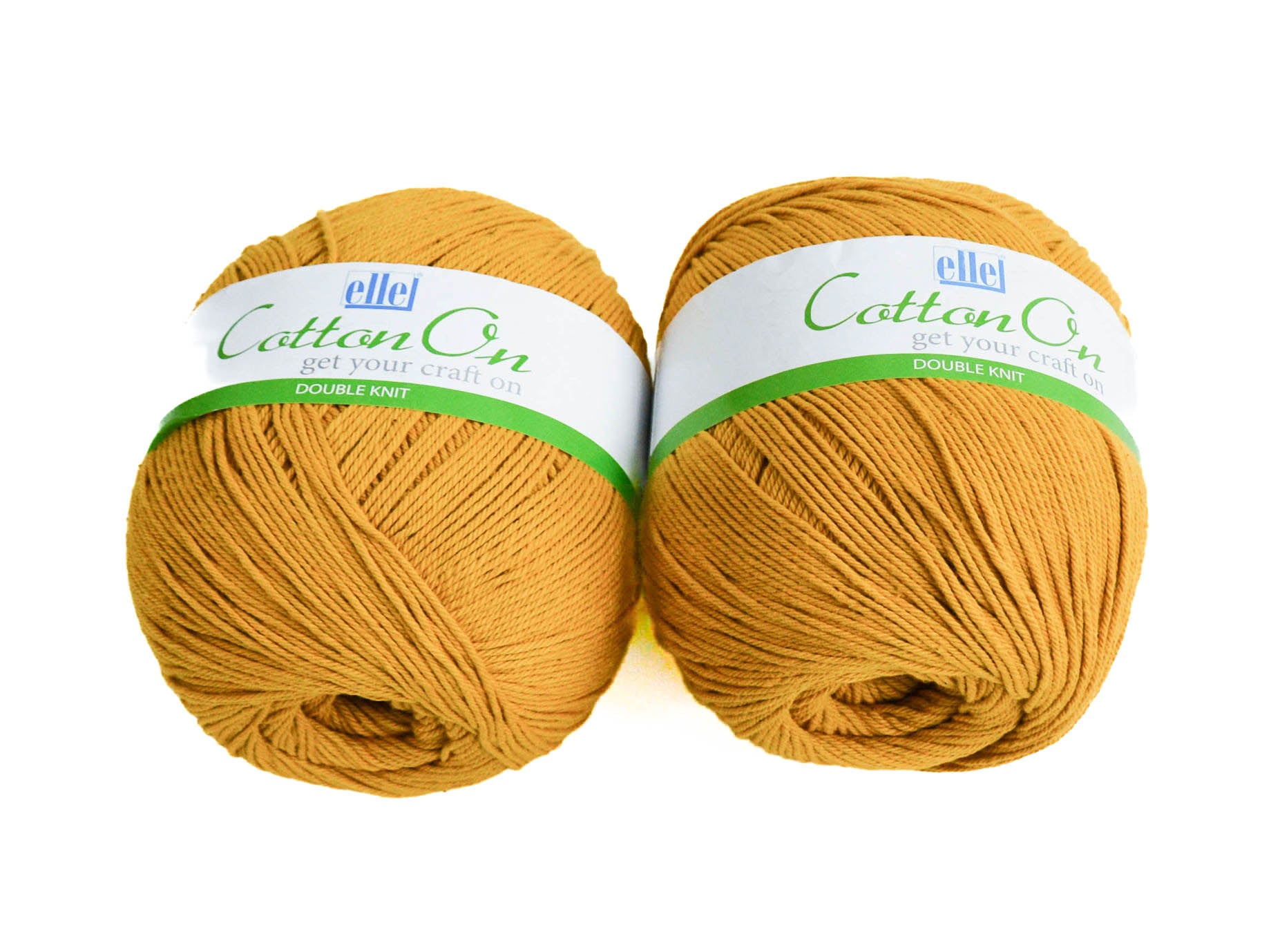250G 2Pc Cotton On Mustard