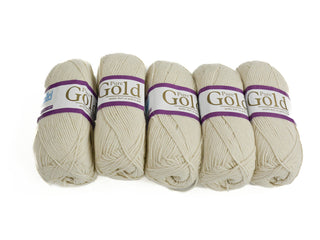 100G 5Pc Pure Gold Dk Ivory