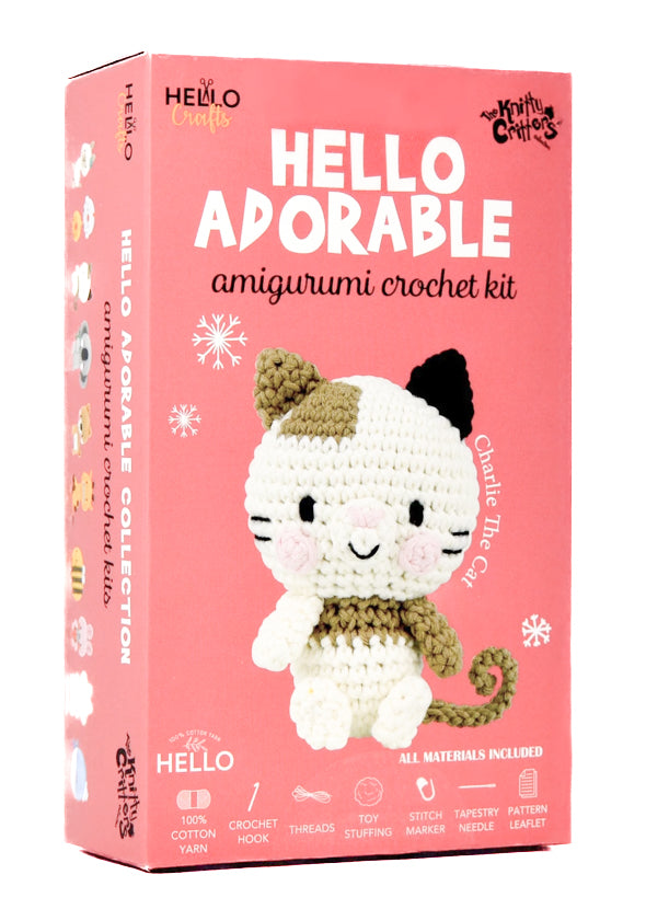 Hello Adorable Amigurumi Crochet Kit
