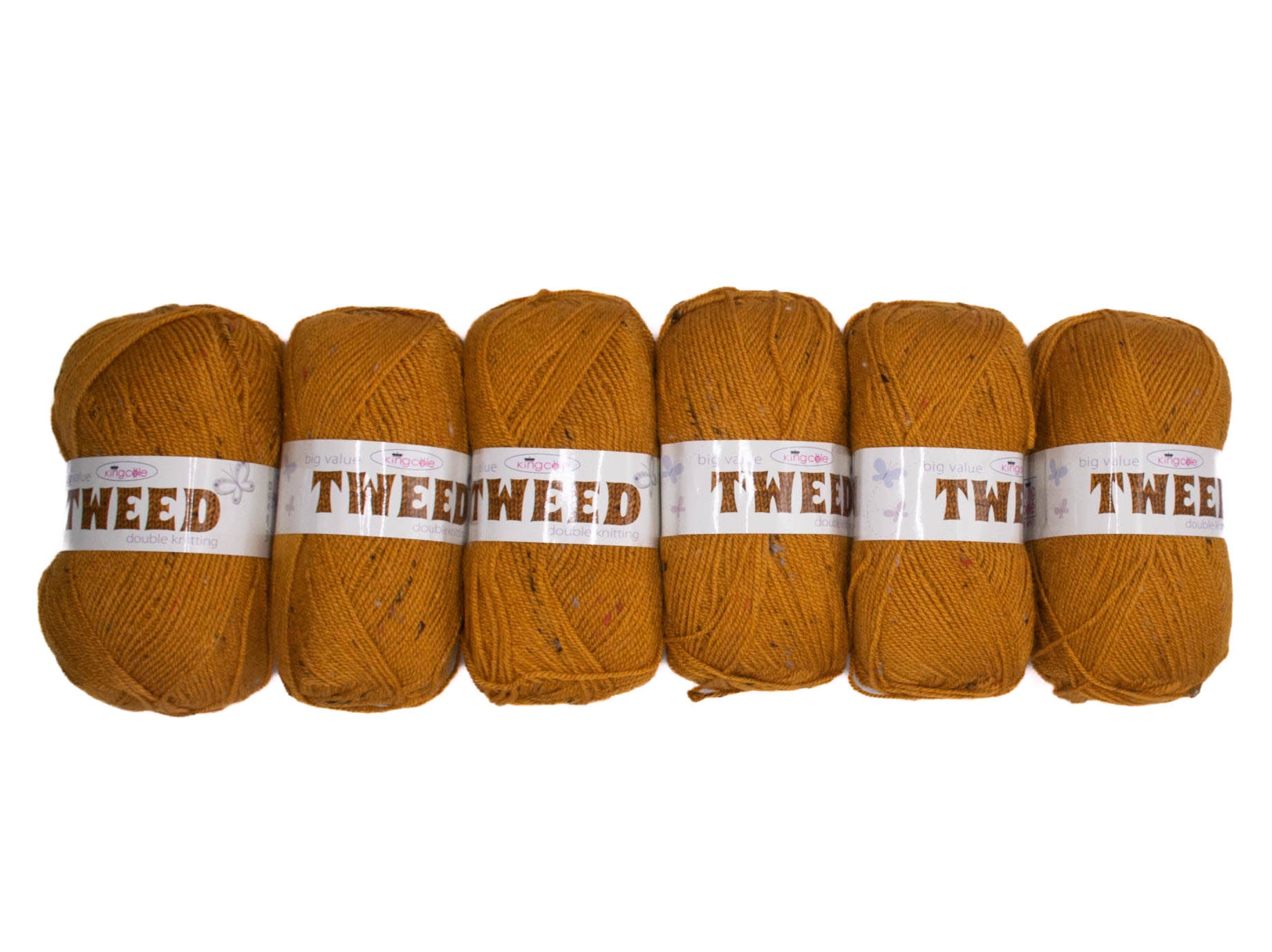 100g 6PC Big Value Tweed
