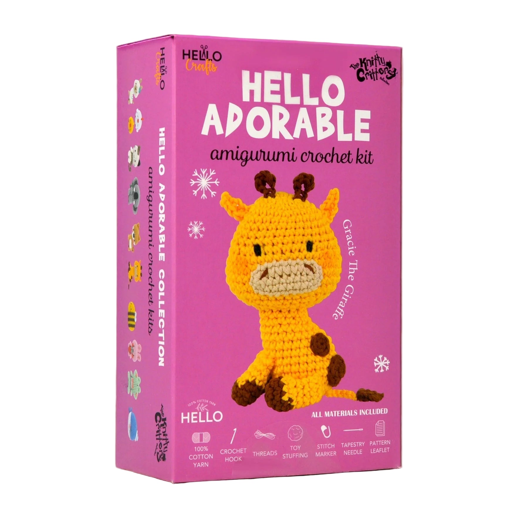 Hello Adorable Amigurumi Crochet Kit