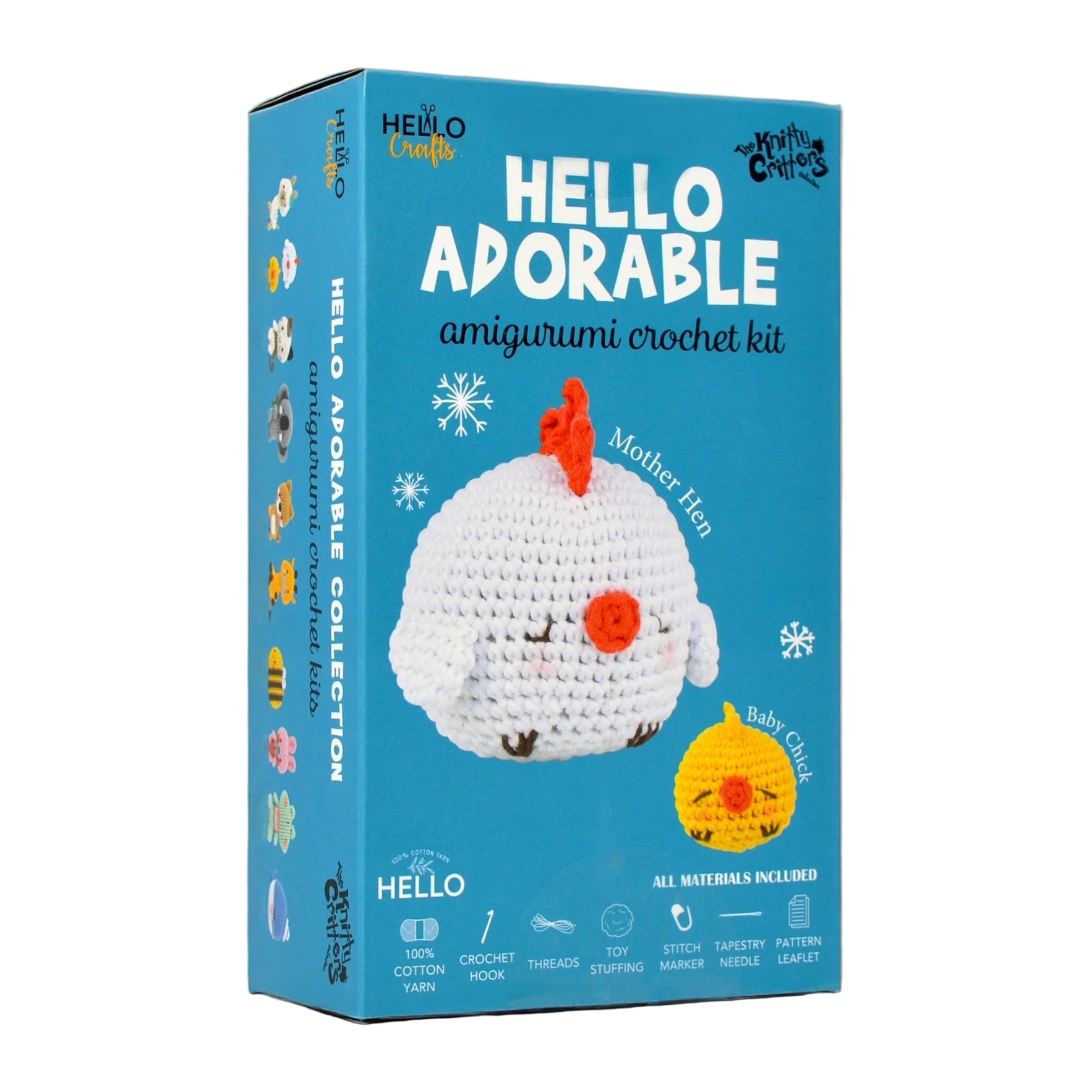 Hello Adorable Amigurumi Crochet Kit