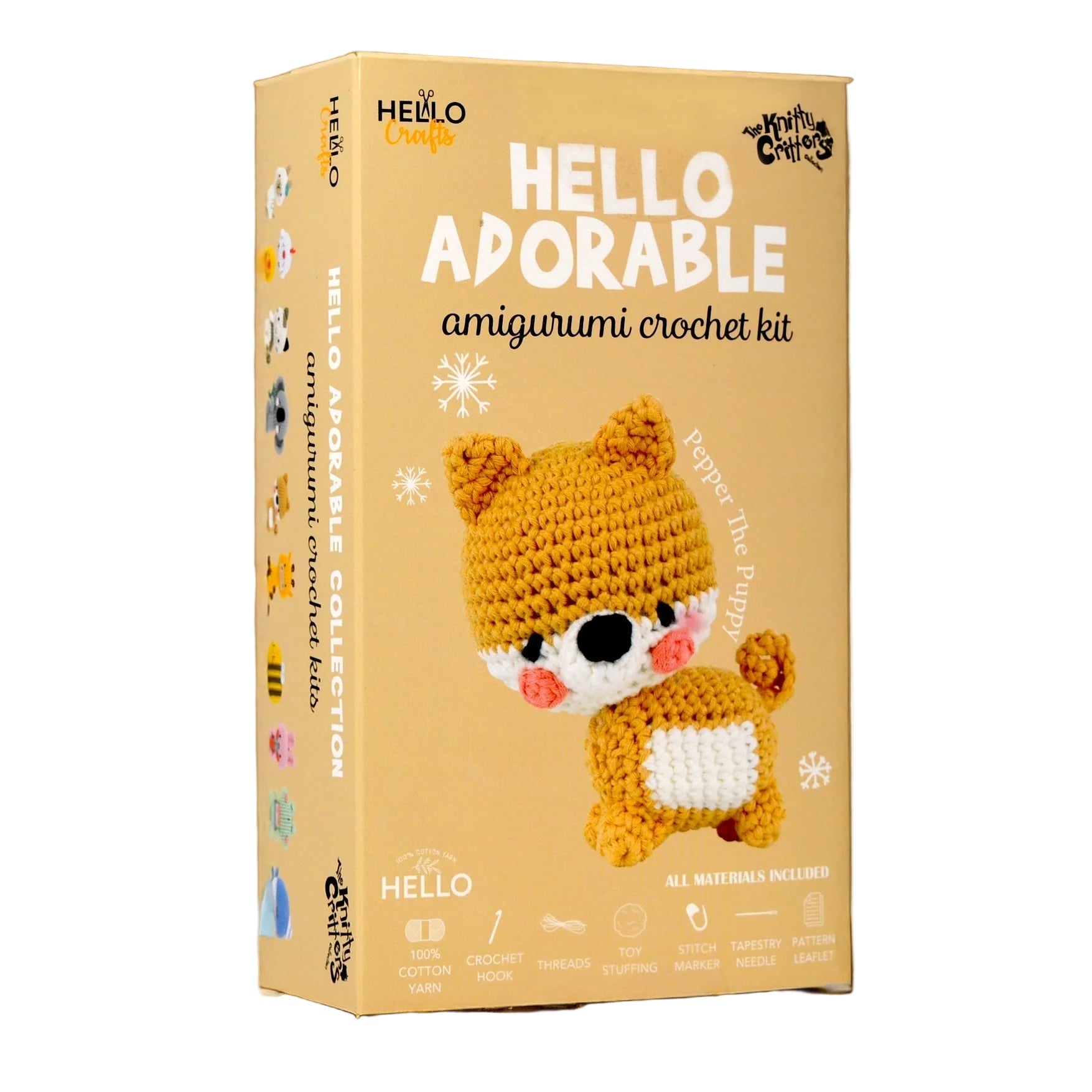 Hello Adorable Amigurumi Crochet Kit