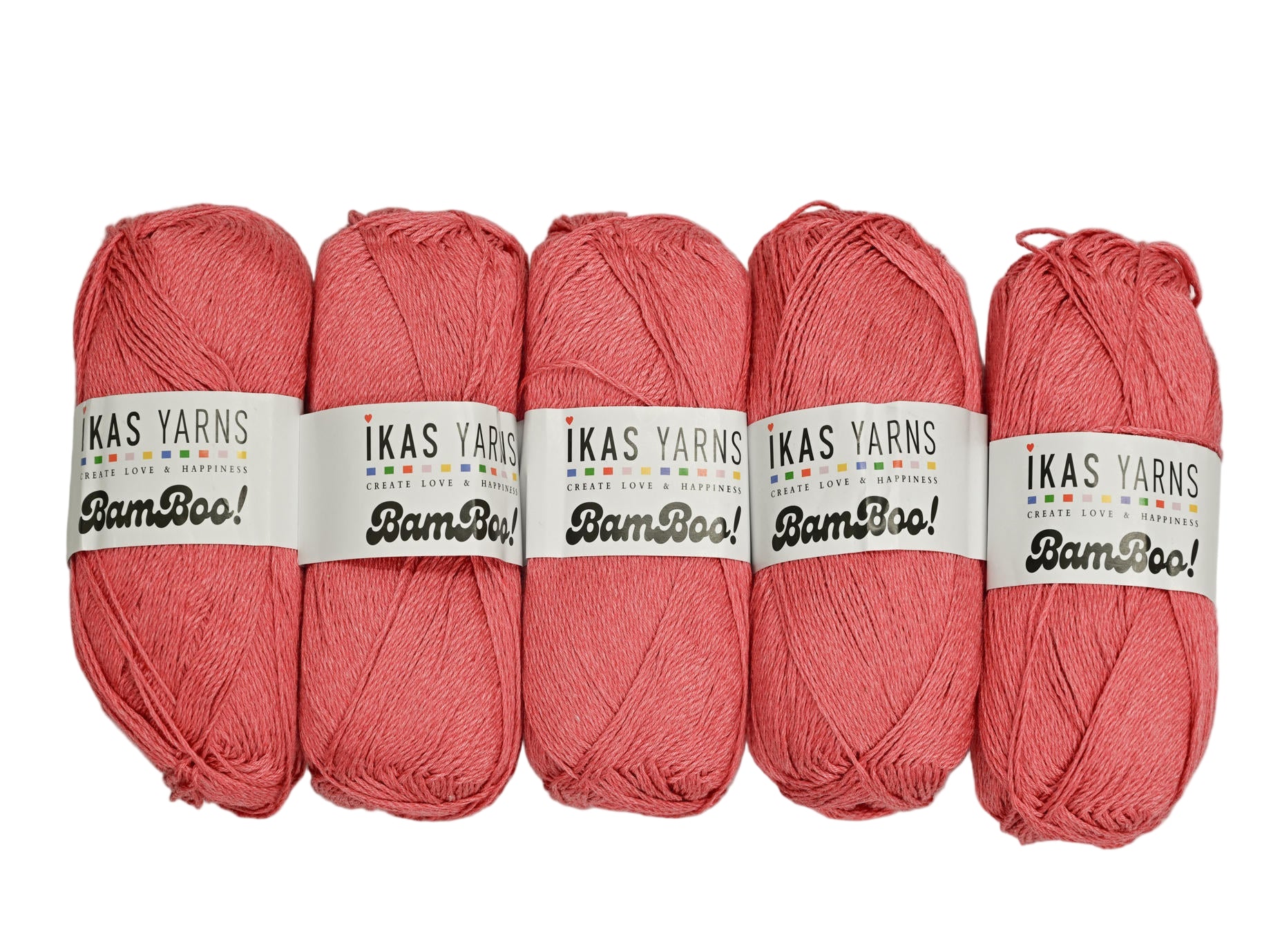 100g 5pc Bamboo Pink